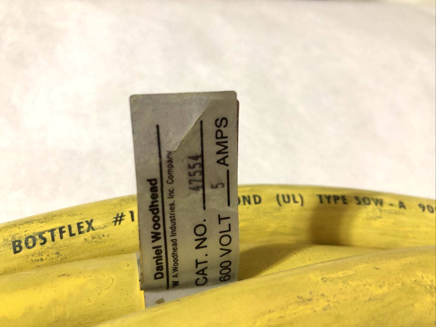 New Brad Harrison 47554 Cordset Mini-Change 16Awg/12-Cond 12P-Female 30Ft,Fk,Ew