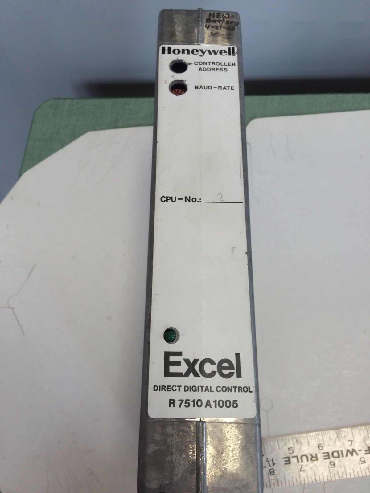 Honeywell R7510 A 1005 Excel Direct Digital Contro Cpu 2, I/O Module , Cx