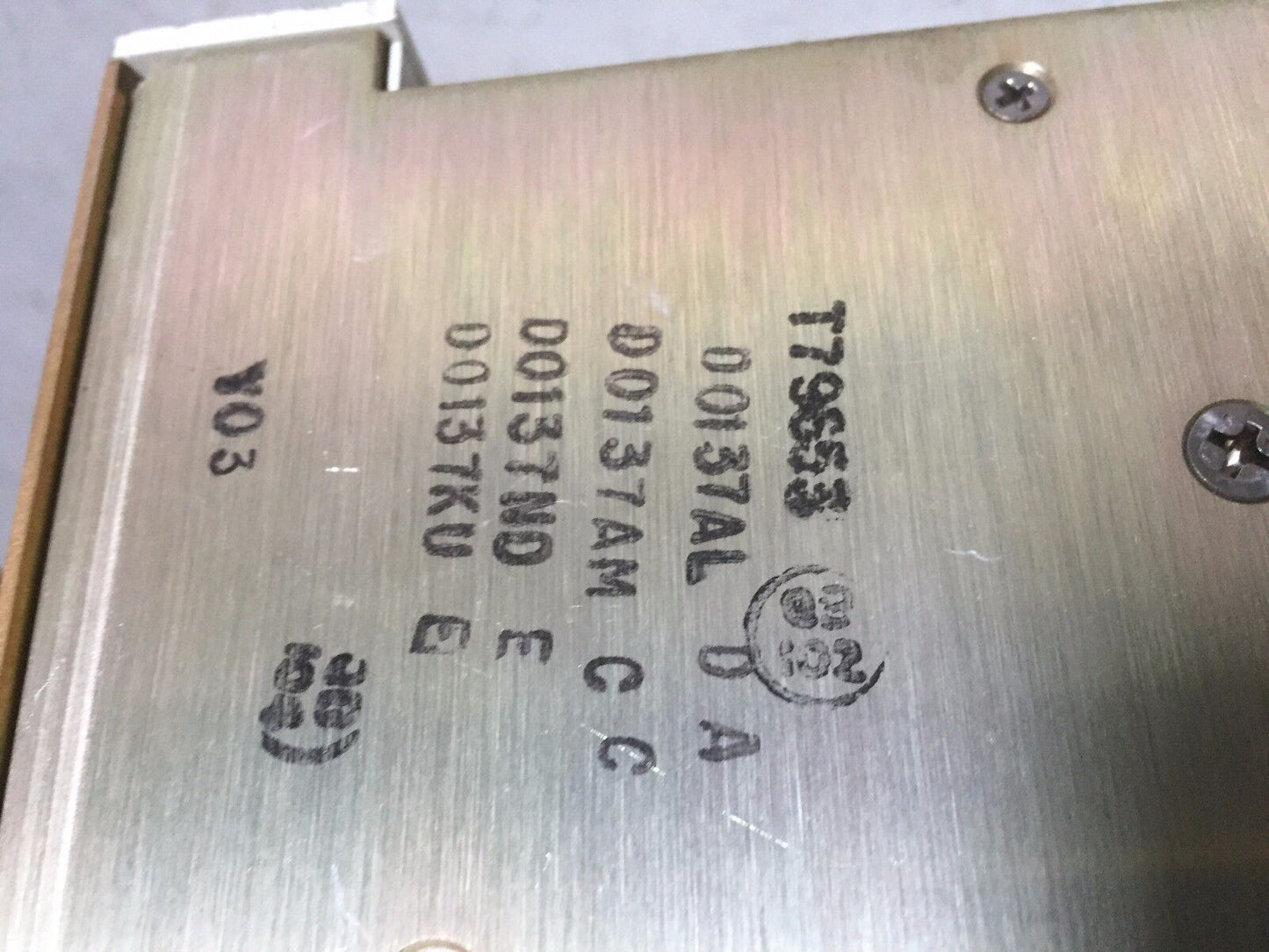 Foxboro D0137ku,General Purpose Power Supply 5 15 120Vac 50/60Hz,Ae
