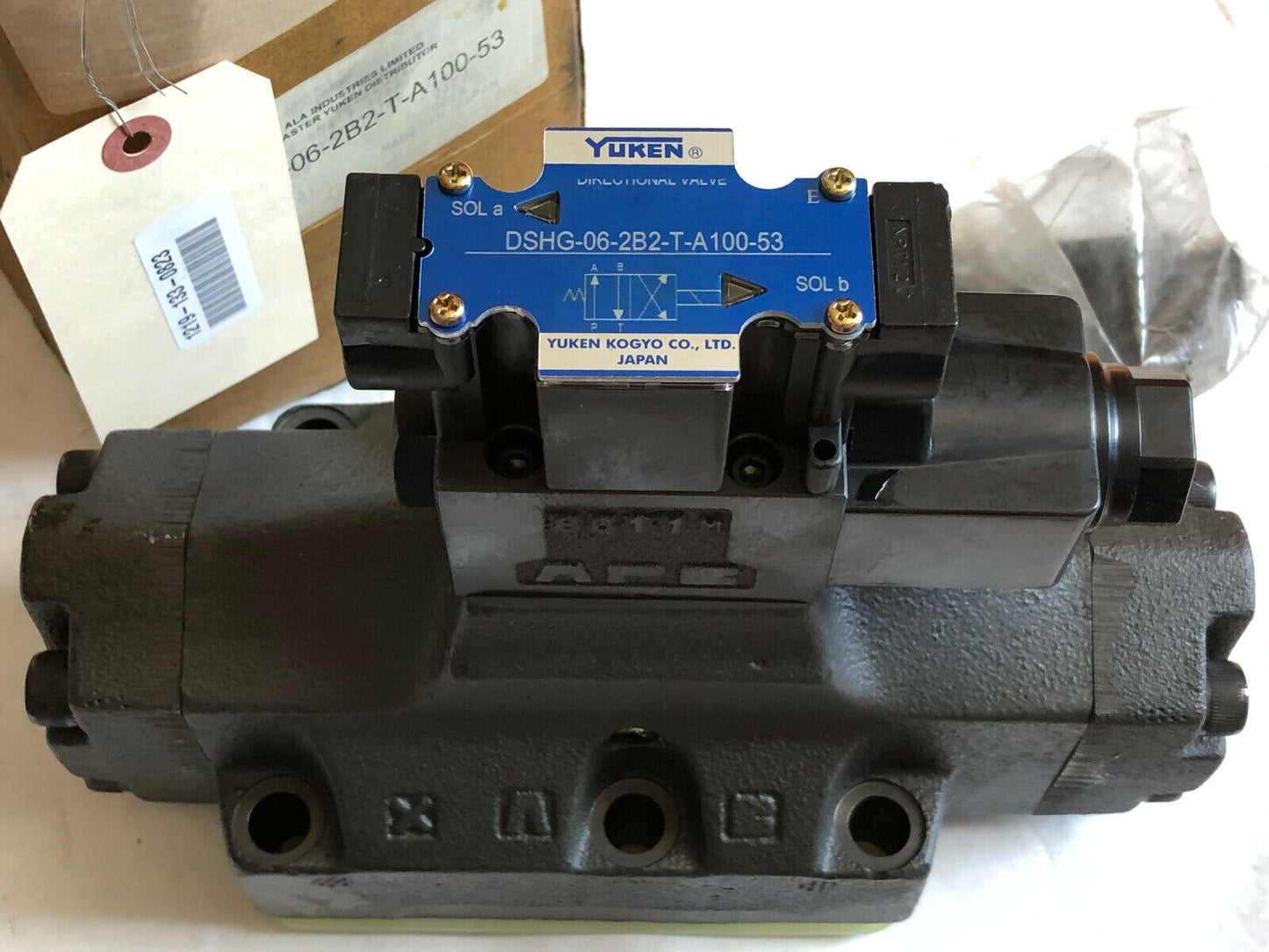 New Yuken Dshg-06-2B2-T-A100-53 Solenoid Hydraulic Valve,8611M,Dg