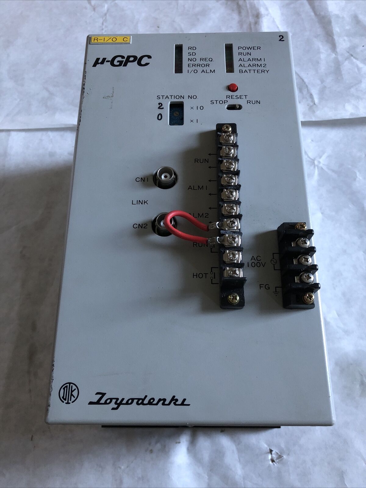Toyo Denki Qt39968,U-Gpc R-I/O Controller Ri0 Qt39968,H-Gpc,Seizo K,Eb,Bd