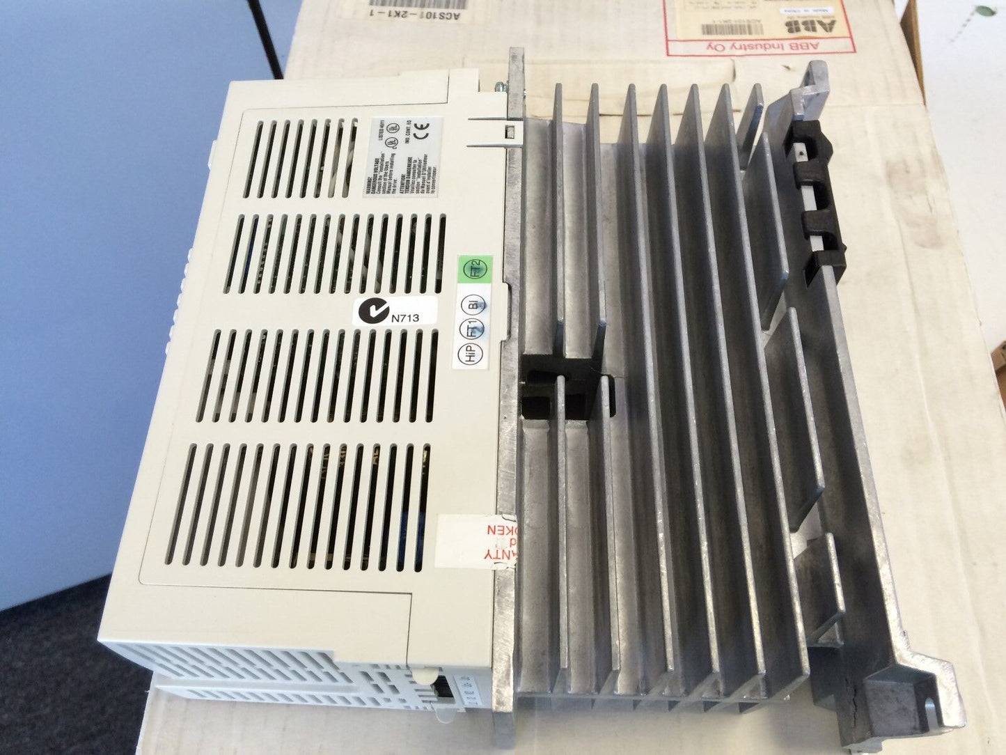 New Asea Brown Boveri Drive 1.5Hp 230Vac 1Ph 1.1Kw,Abb Acs101-2K1-1,Acs 100,Bq