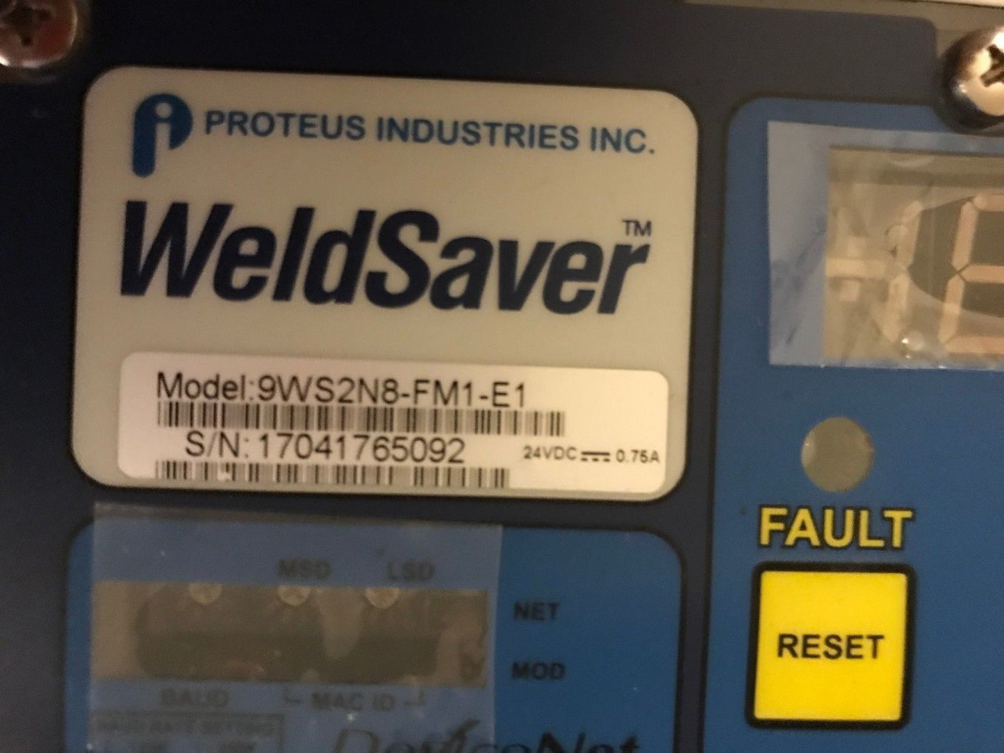 New Proteus 9Ws2n8-Fm1-E1 Flow Control Valve System,Burkert 5282 A 3/4,Bb