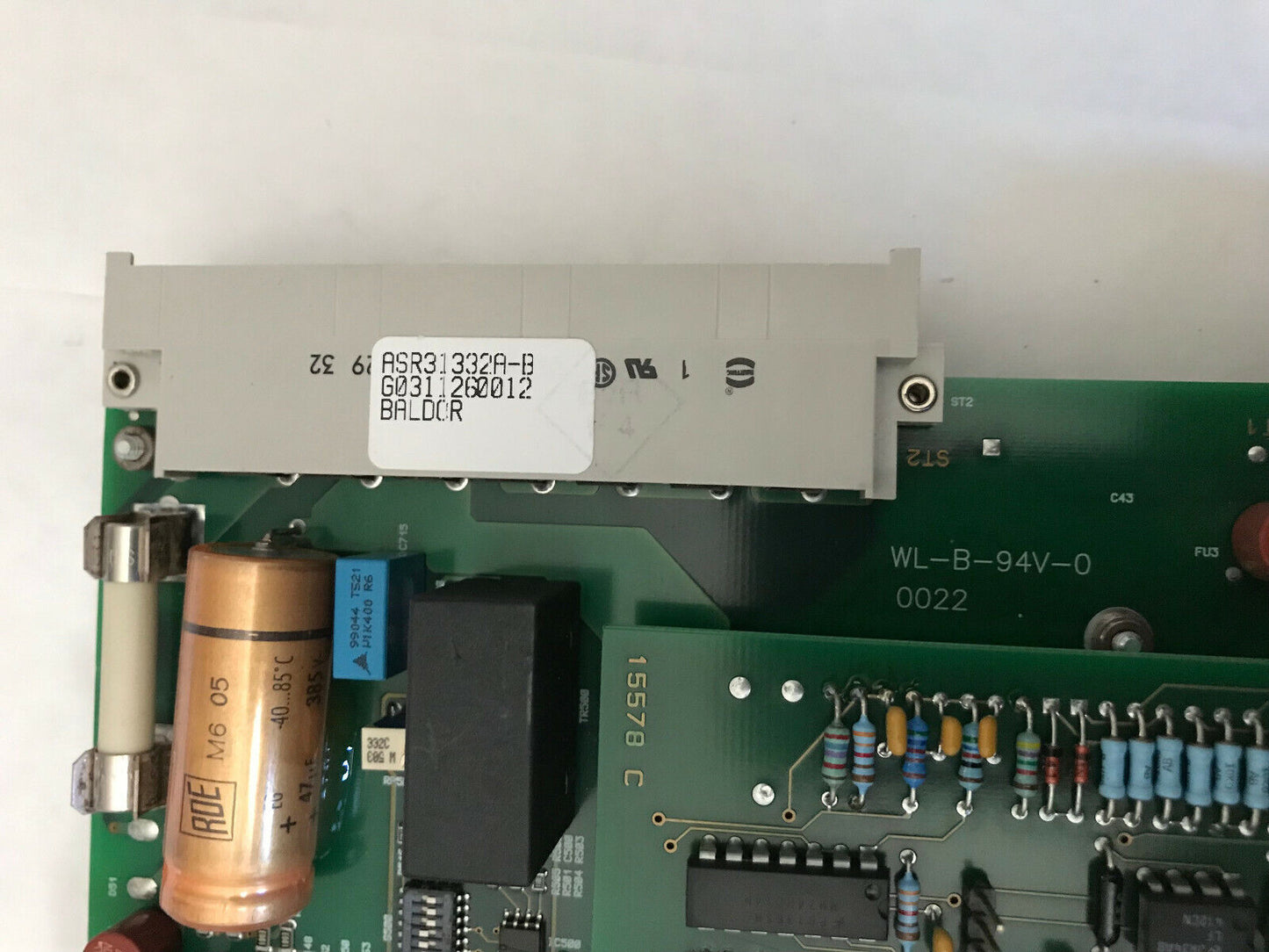 Baldor Bts10-0,4/1,2-Rl-708 40,Asr31335a,Asr15583b-C Baldor Bts 10 Baldor Asr,So