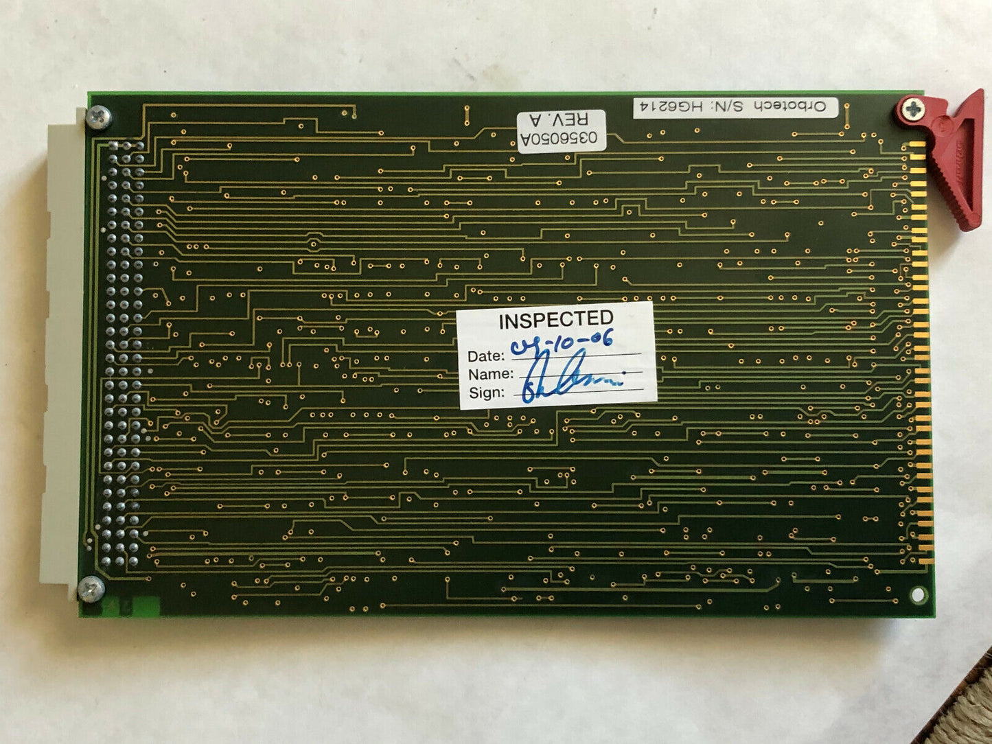 Orbotech 0356050A Plc Board Controller,Orbotech Handling,Sk