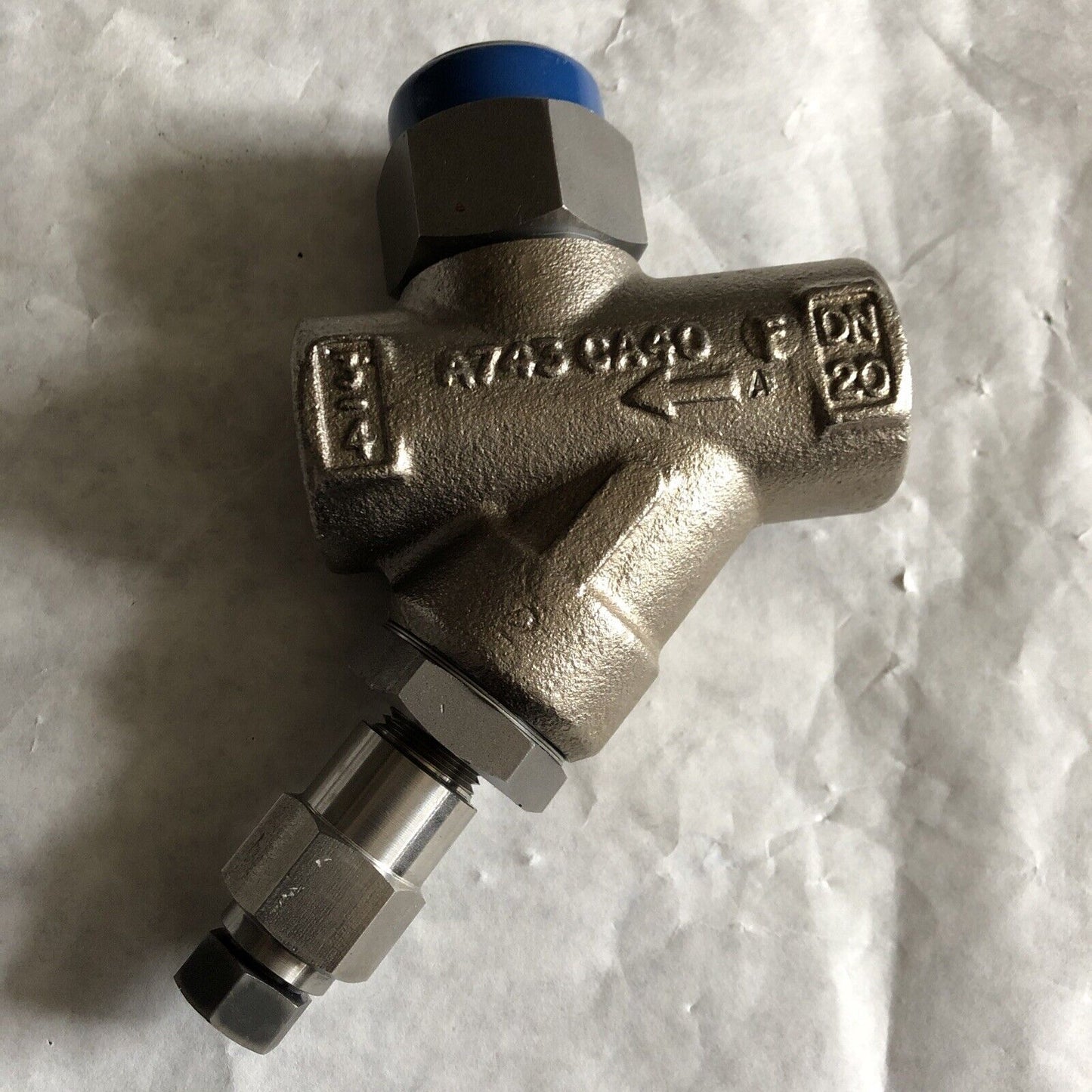 New Spirax Sarco Td42l Thermodynamic 3/4" Npt A743 Ca40 Cool Blue Steam Trap,Bt