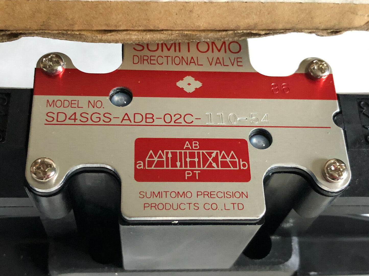 New Sumitomo Sd4sgs-Acb-02C-110-54 Directional Solenoid Valve,Di
