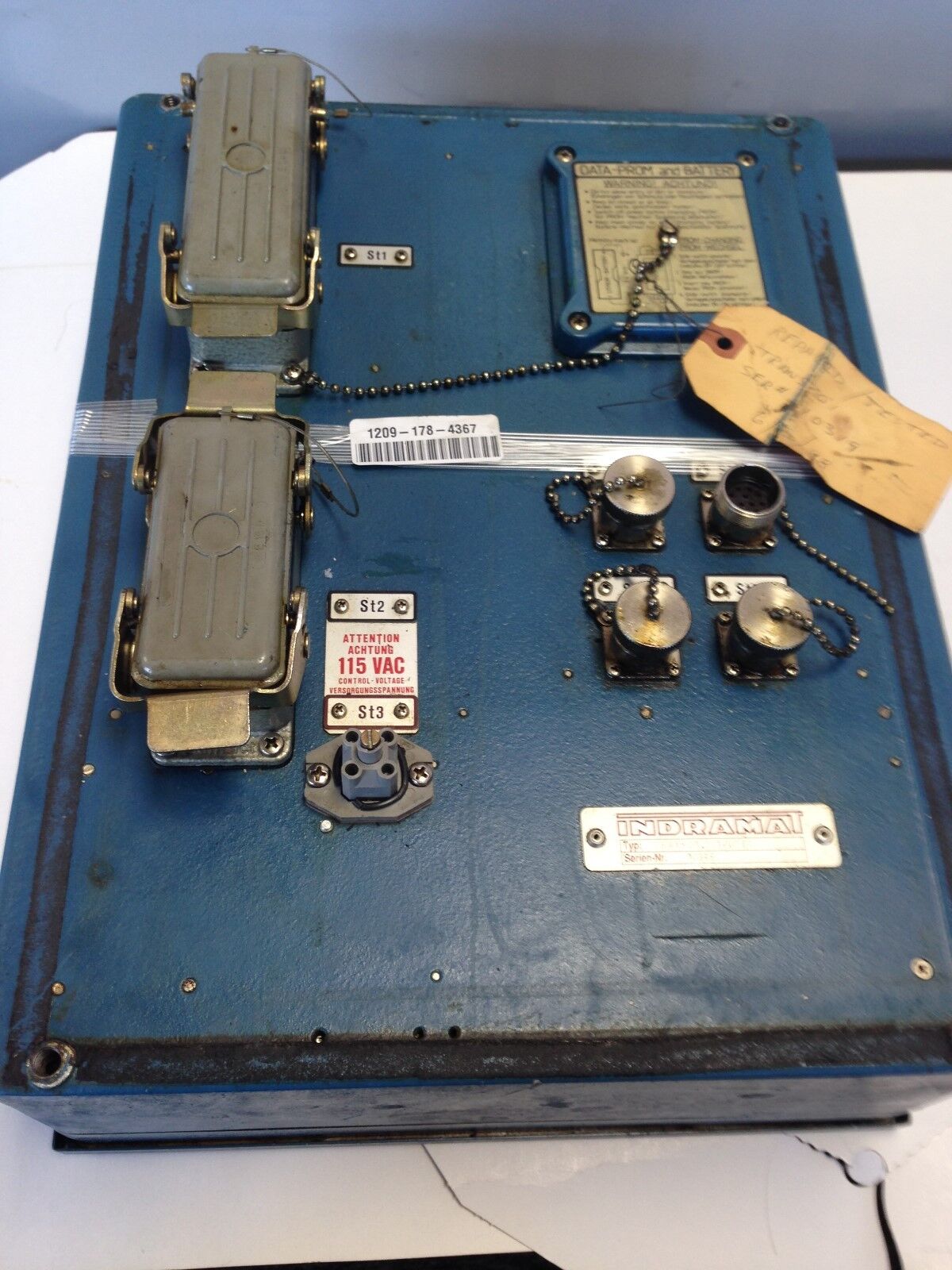 Indramat Trans-01.7/1/0P 01 Trans Servo Axis Position Controller,Dd