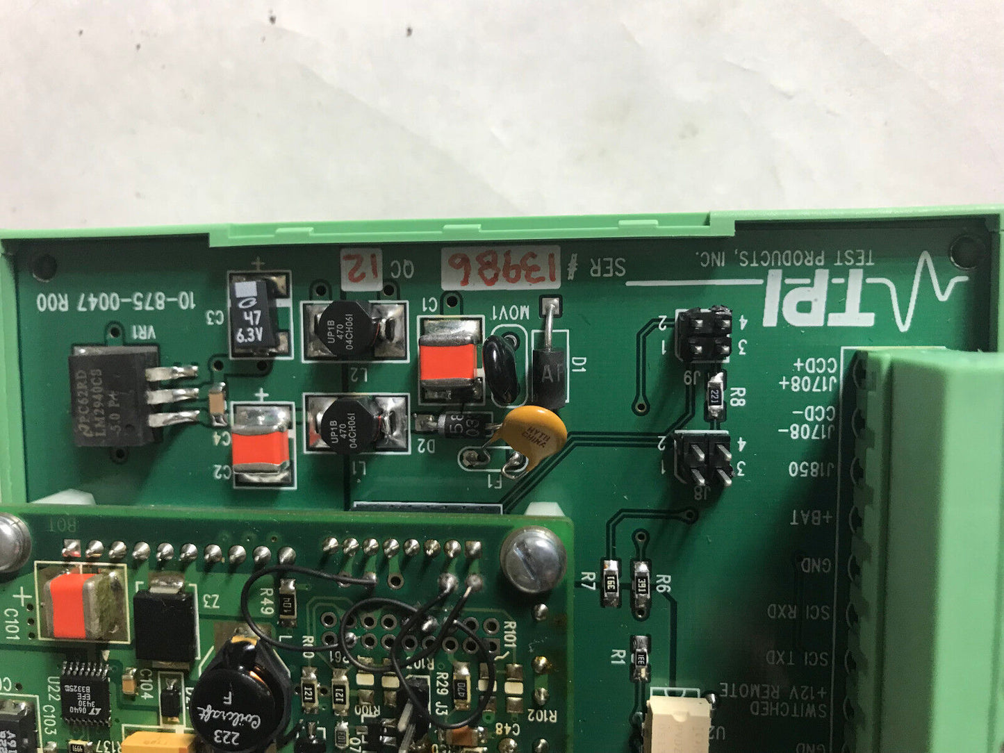 Test Products 10-875-0047-Roo Module 10-875-0047 R00 Tpi Slctsci,Aj