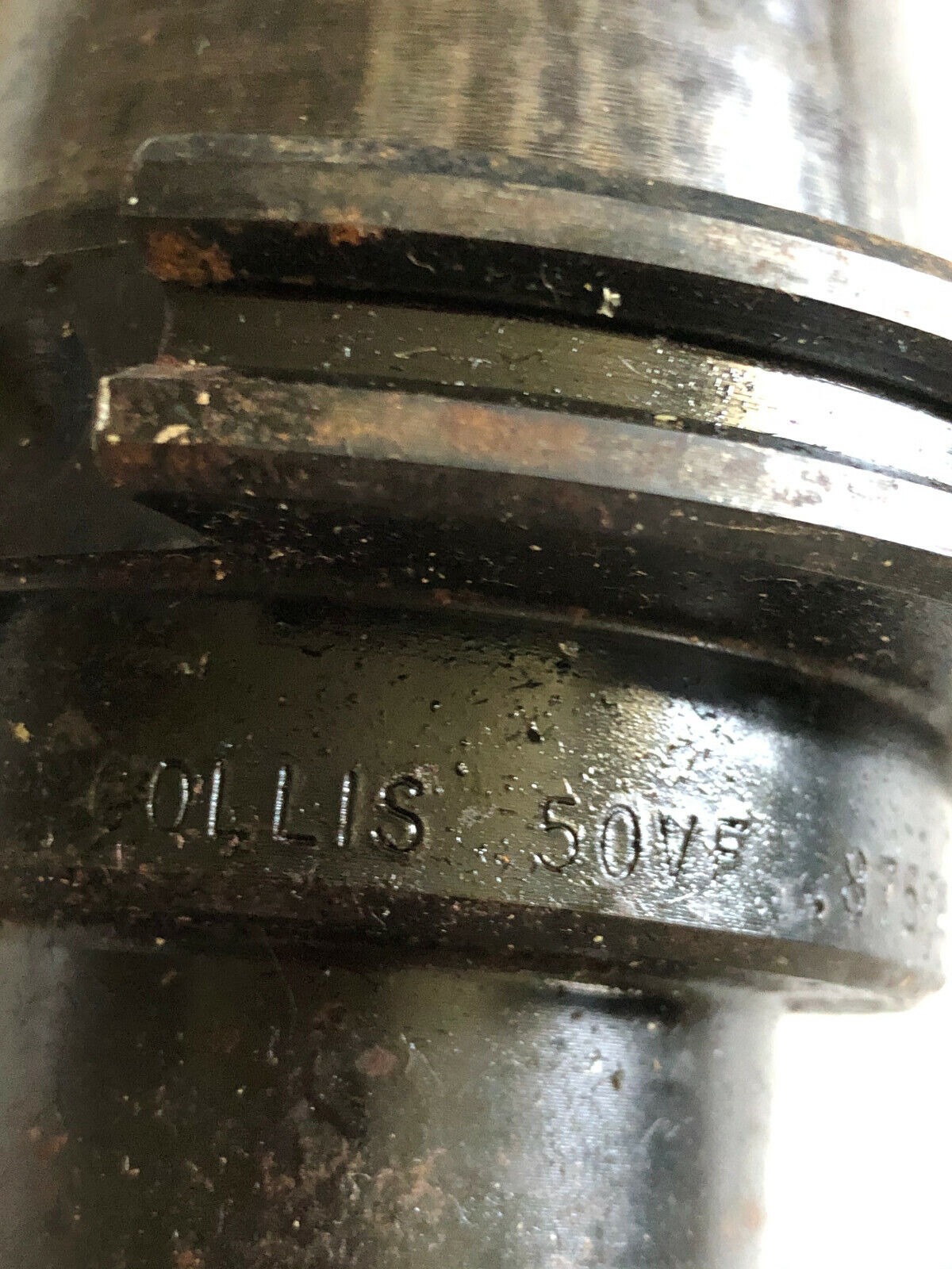 Collis 50Vf .875Em 5.75" Pro B8 Usacat-50 Milling Tool Holder .375,.875Em,Ar