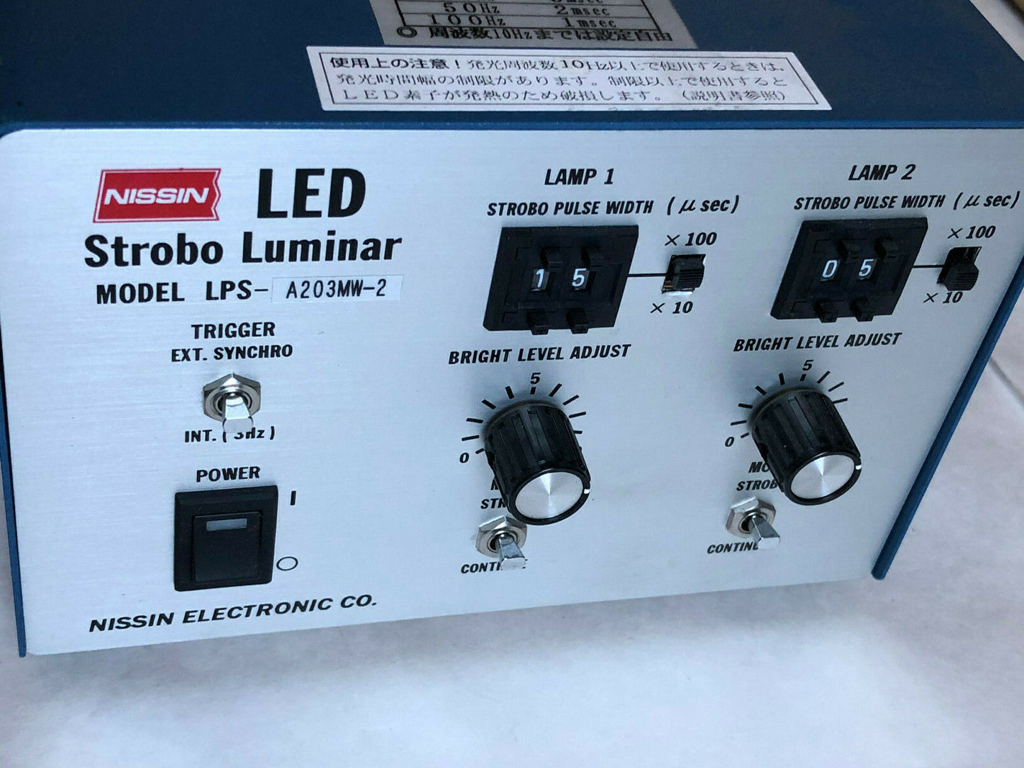 Nissin Lps-A203mw-2 Led Strobe Luminar Input=Ac85-250V,Ej