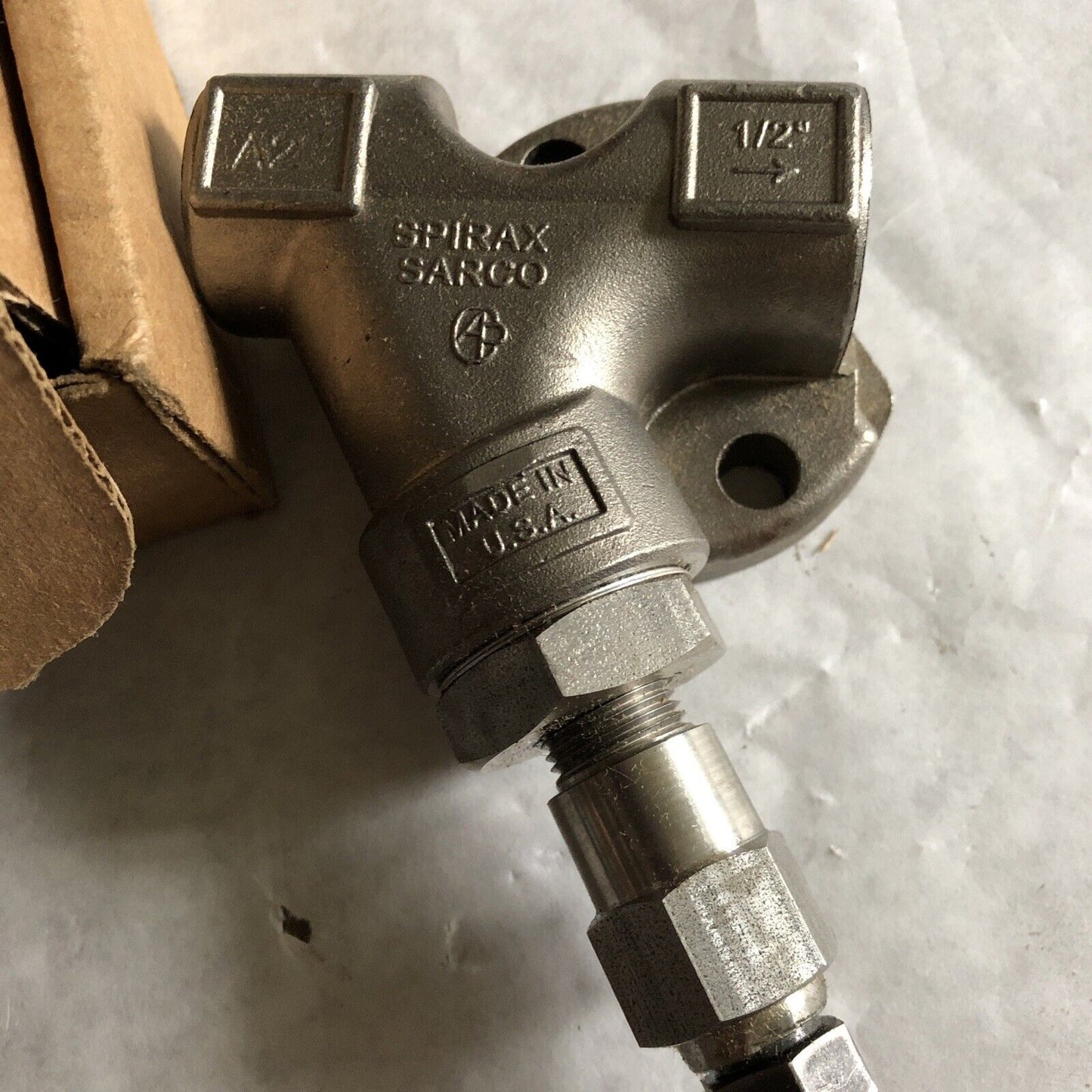 New 1/2" Npt Ss Spirax Sarco Epcp,A2045,A351 Cf8, Y Strainer Connector,67978,Bt