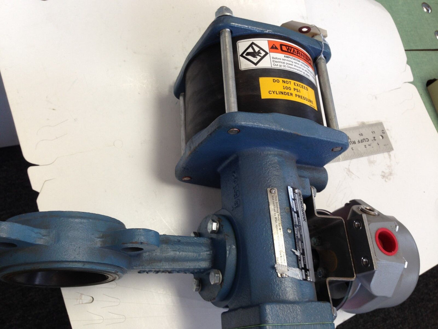 New Dezurik 9623803R001, 4001001 Valve, 2-1/2" Quartz Qx2vb02sda-Dwc01,Fj