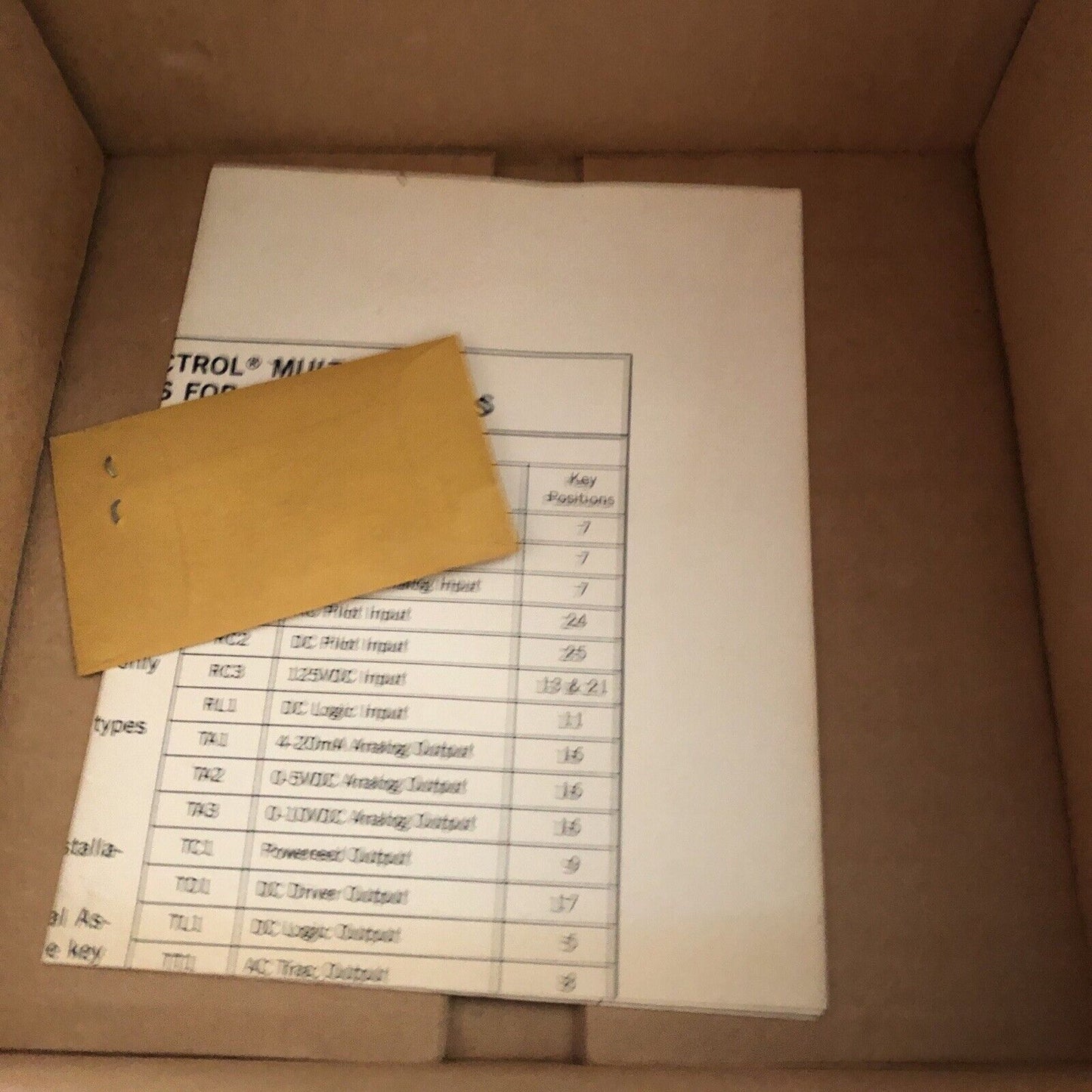 New Cutler-Hammer D520tc1 Eaton Powered Output Module Relay,Ec