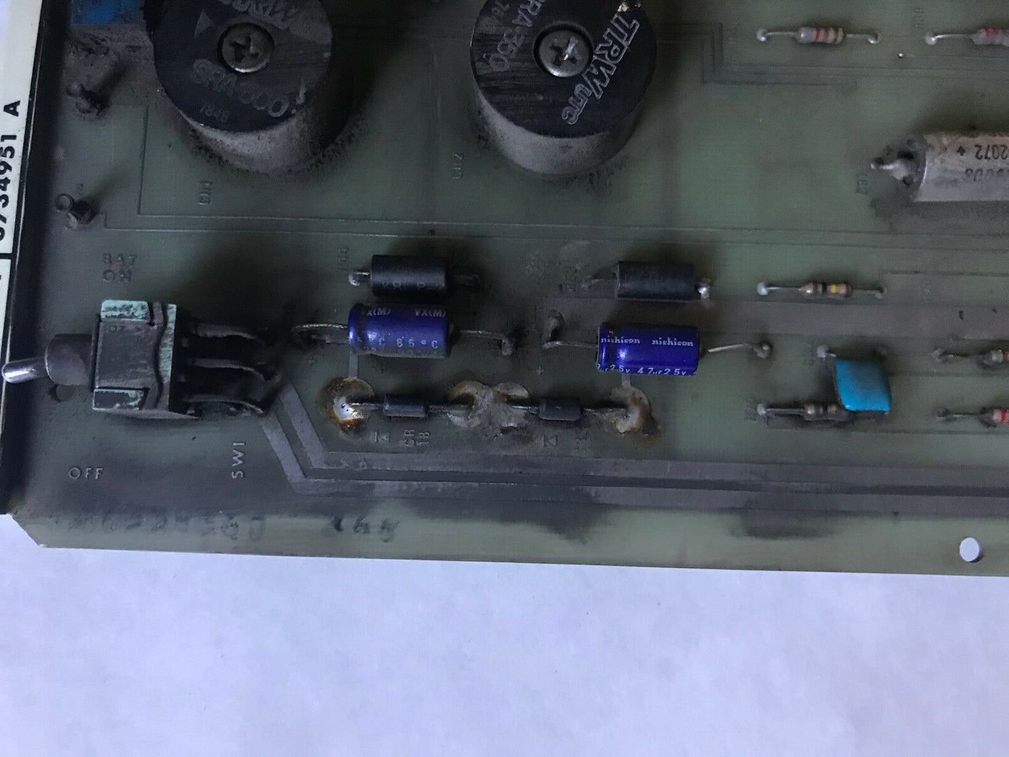 Bendix 3733556,3733557A,3733536,Ss Monitor Latch Memory Power 3734951A Board,Si