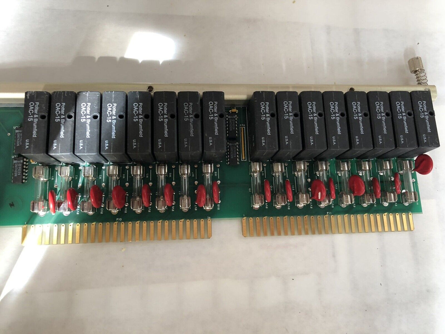 Pertron 1400215-3,Pwb 1300042 1400215 24Vac Input/Output Distribution Board,Dk