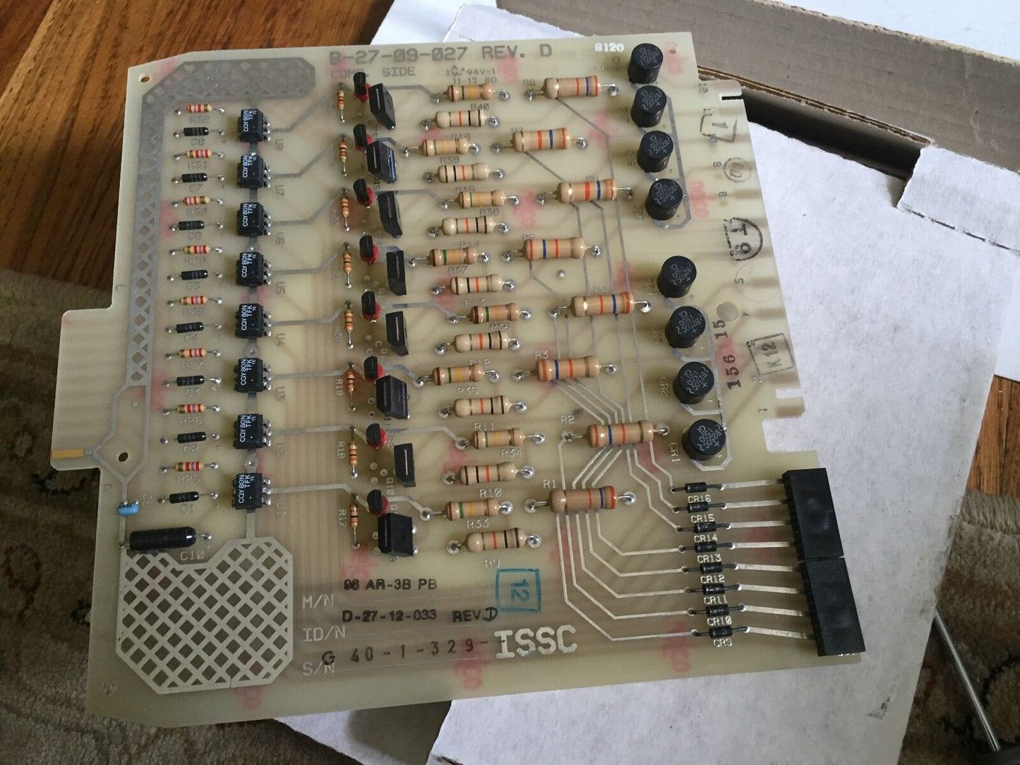 New Issc B-27-09-027 Rev. D,D-27-12-033 Rev D , 96 Ar-3B Pb Kanson I/O Card,Fk