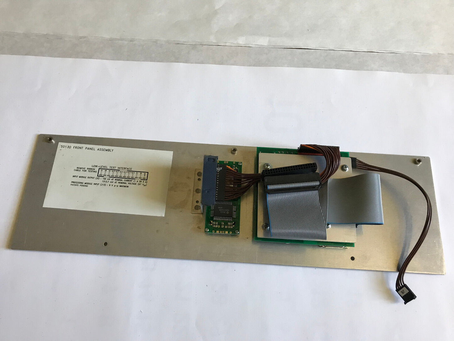 New Schweitzer Engineering Laboratories S0130 Sel-321 Front Panel Assembly,Sb
