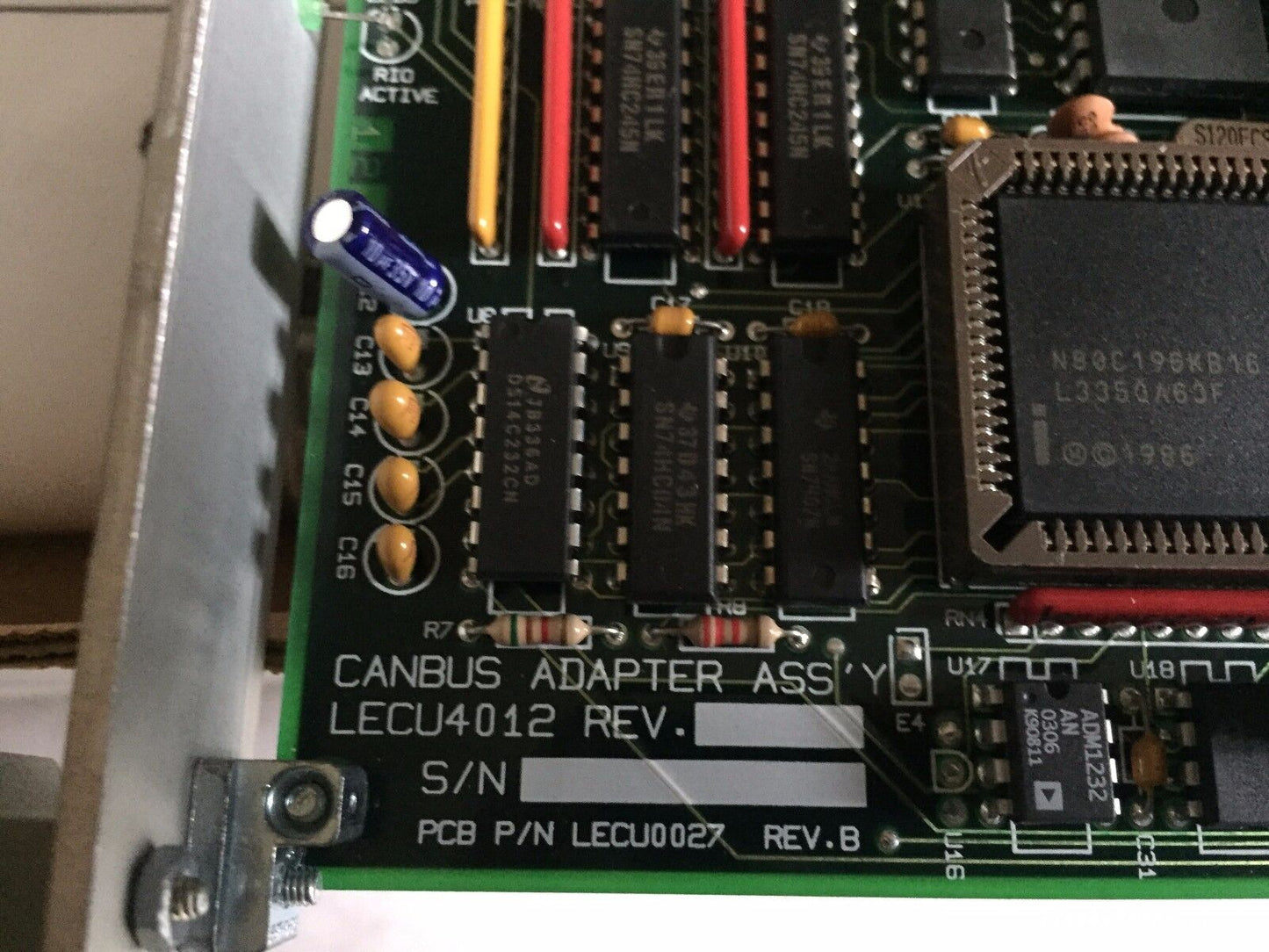New Itw Lecu4012,Lecu0027,Canbus Ransburg Lecu4012-00 Serial Node Adapter,Cx