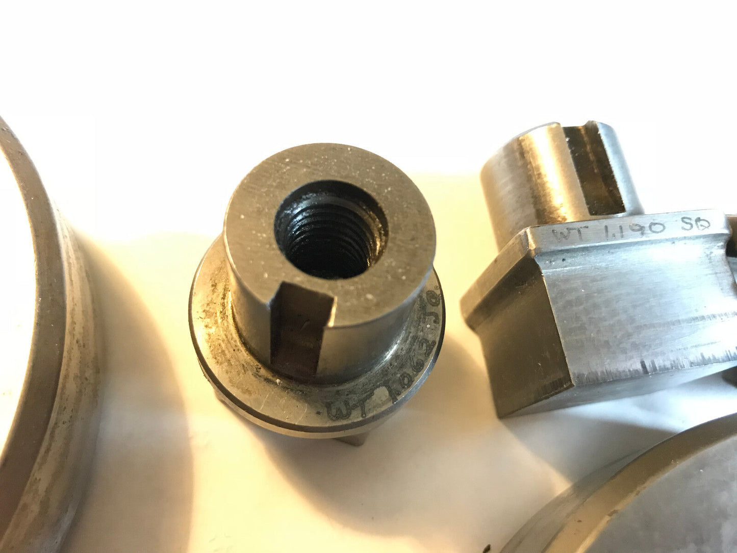 Lot 3 Sets Strippit Amada Thick Square Punches & Dies,Wt 1.190,1.125,1.062,Ad