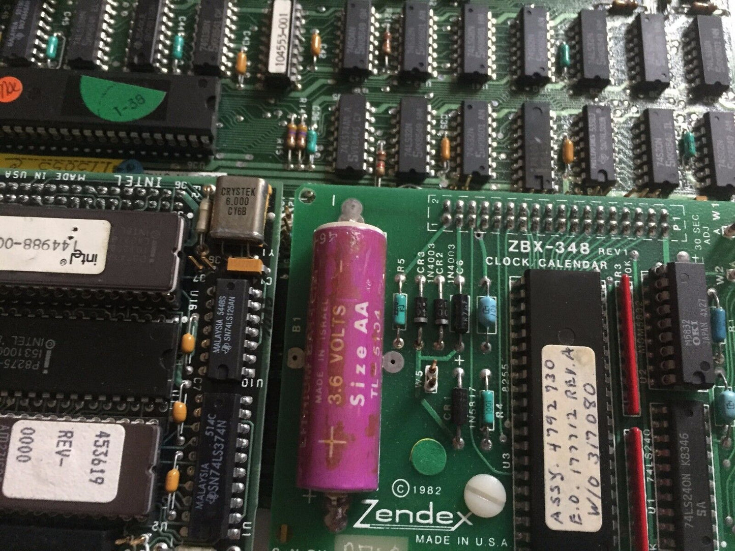 Intel 1003137-07,Pwa 1003137-07 W/ Intel 144117-004 Cpu,Zbx-348,Eq