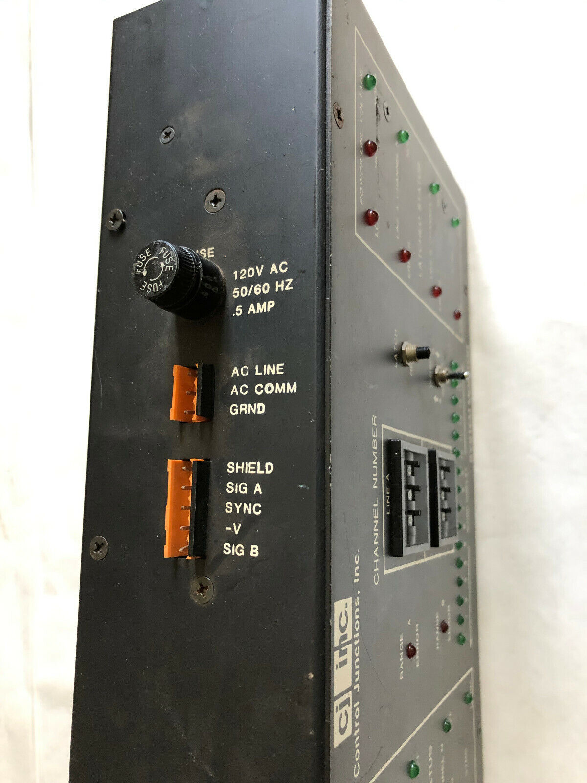 Control Junctions Inc System Monitor System Line Monitor 120Vac,Cj Inc.,Cl