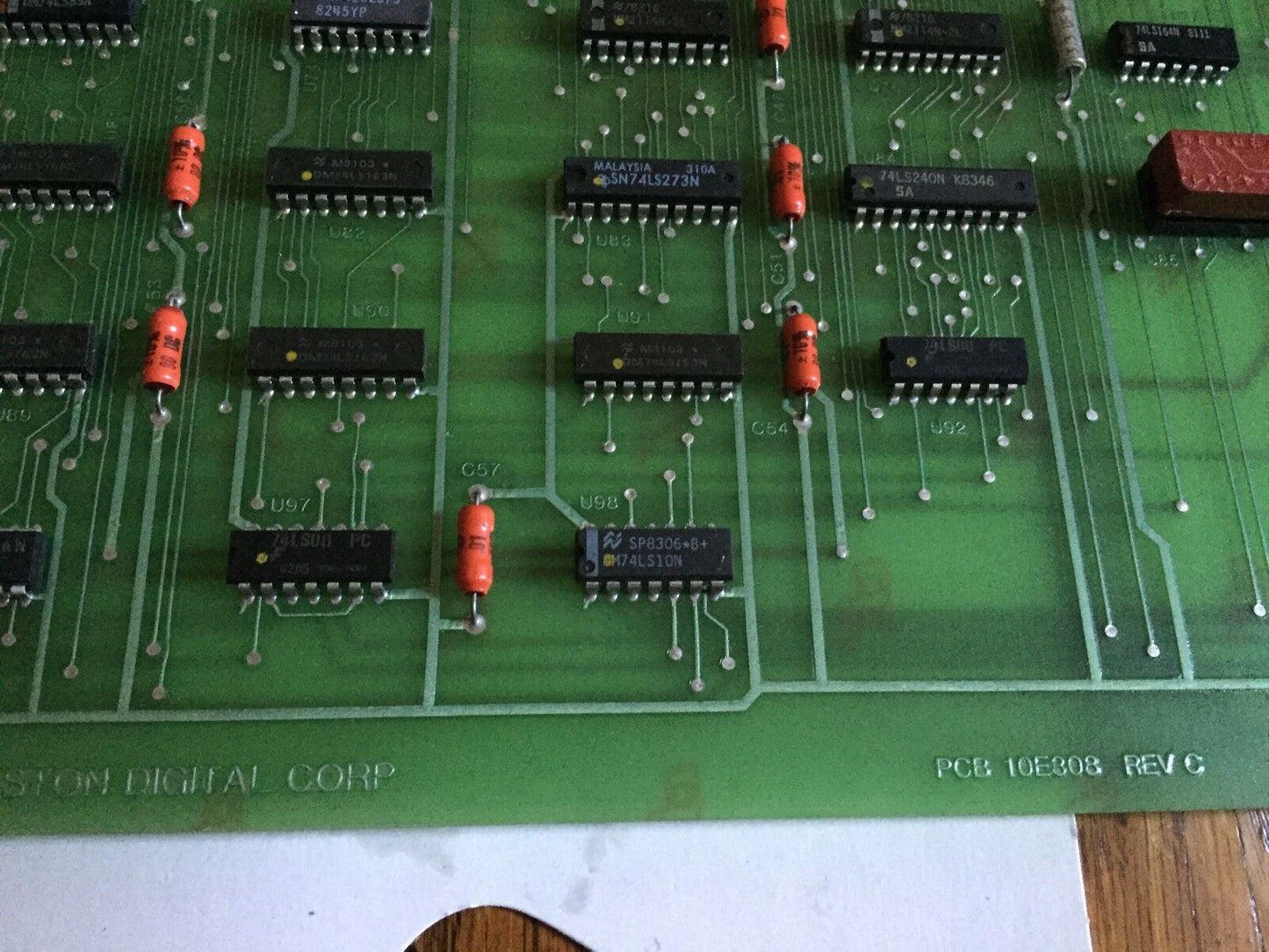 Boston Digital 1-3,11D565,10E308 Rev C,Control I/O Card Digital Circuit Board,Bs