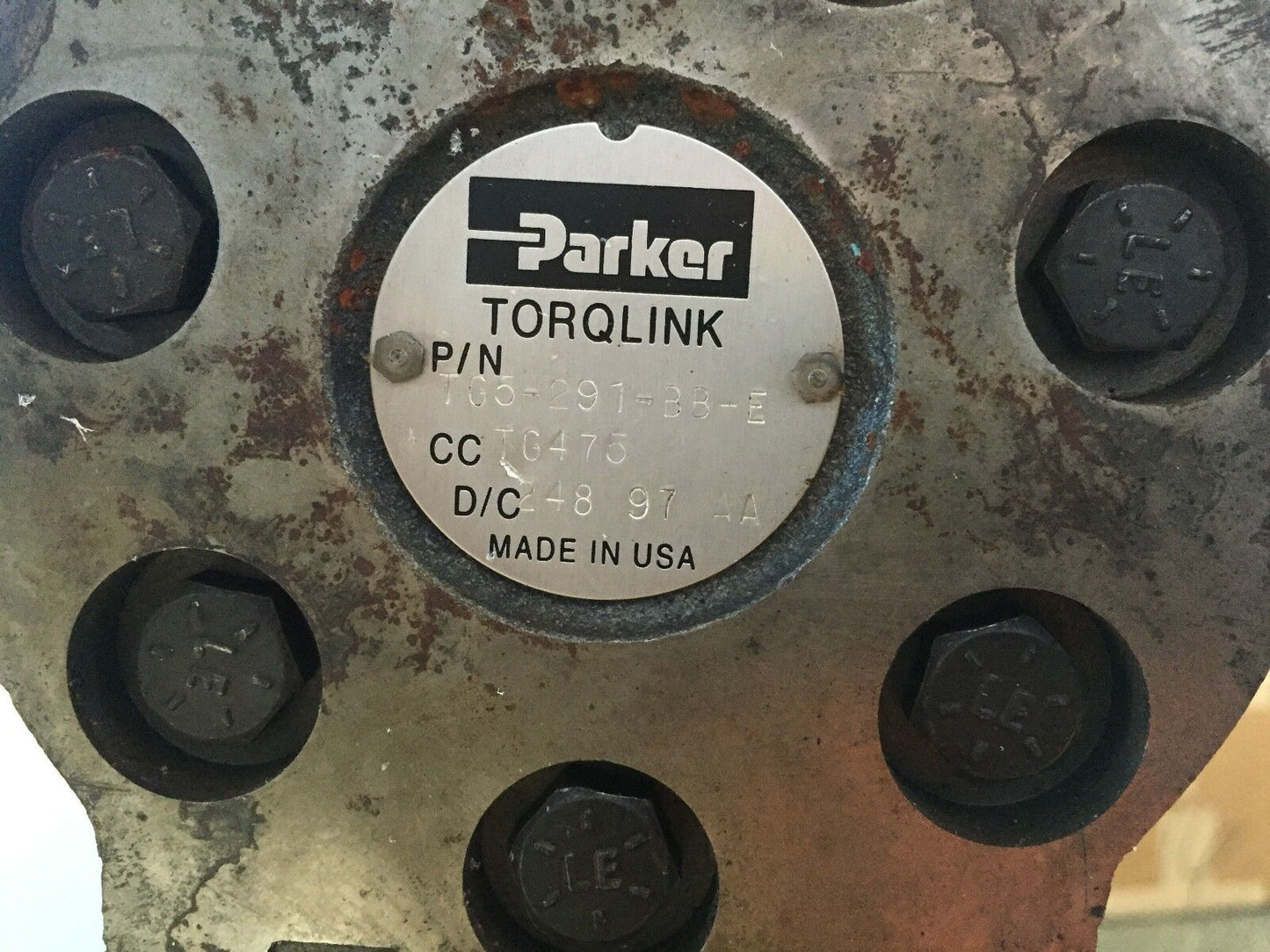 Parker Tg5-291-Bb-E,Tc5-291-Bb-E Tg475 Torqlink Hydraulic Motor,Mf1 Me012993,Ta