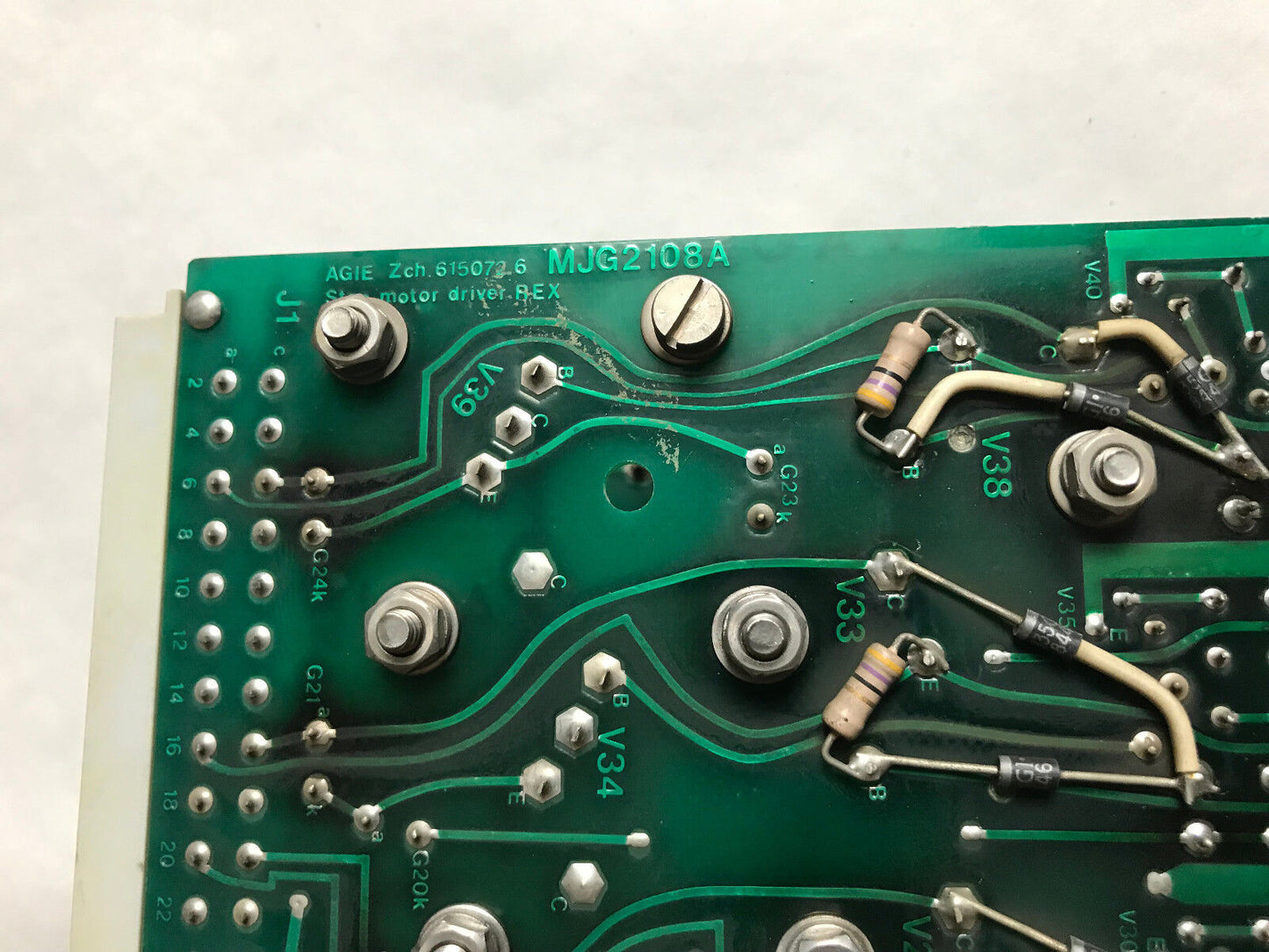 Agie 615072.6 Edm Machine Mjg2109b Step Motor Driver Agie Mjg2108c,Mjg2108a,Si