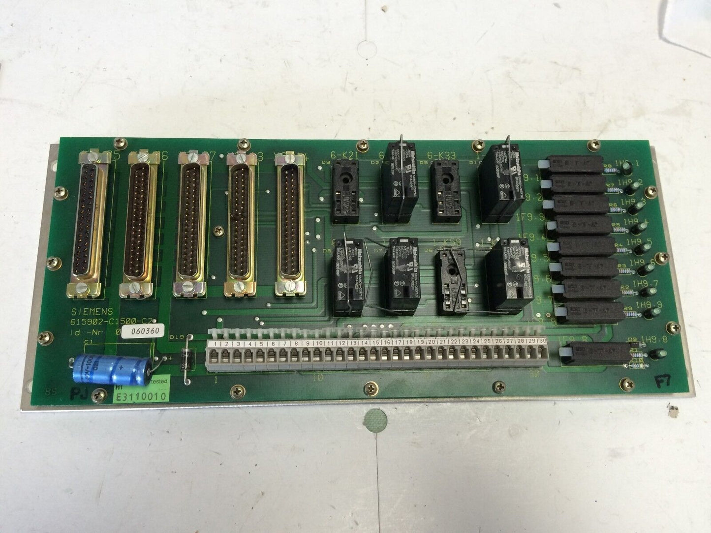 Siemens 615902-C1500-C2 Plc Communication Multiple Connector G15902-C1500-C2,Cd