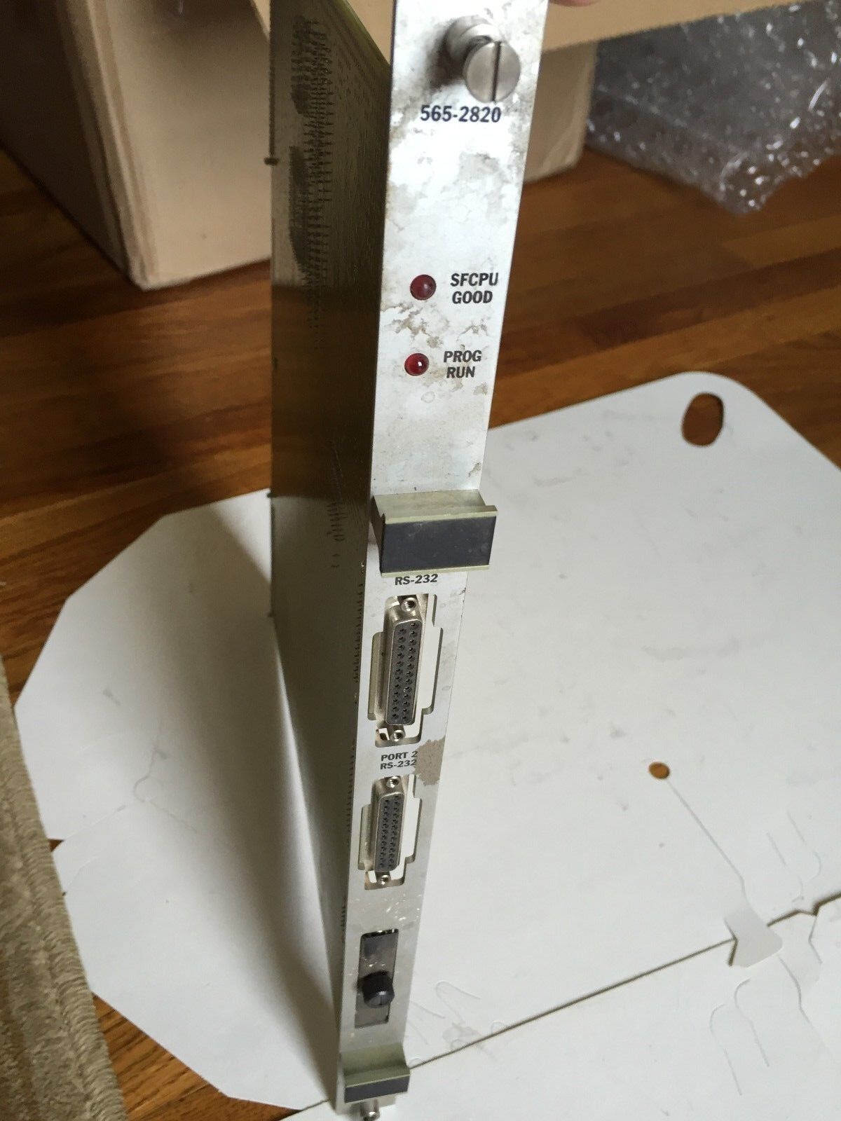 Siemens 565-2820,Texas 565-20 Cpu,2596510-000, Card,Ee