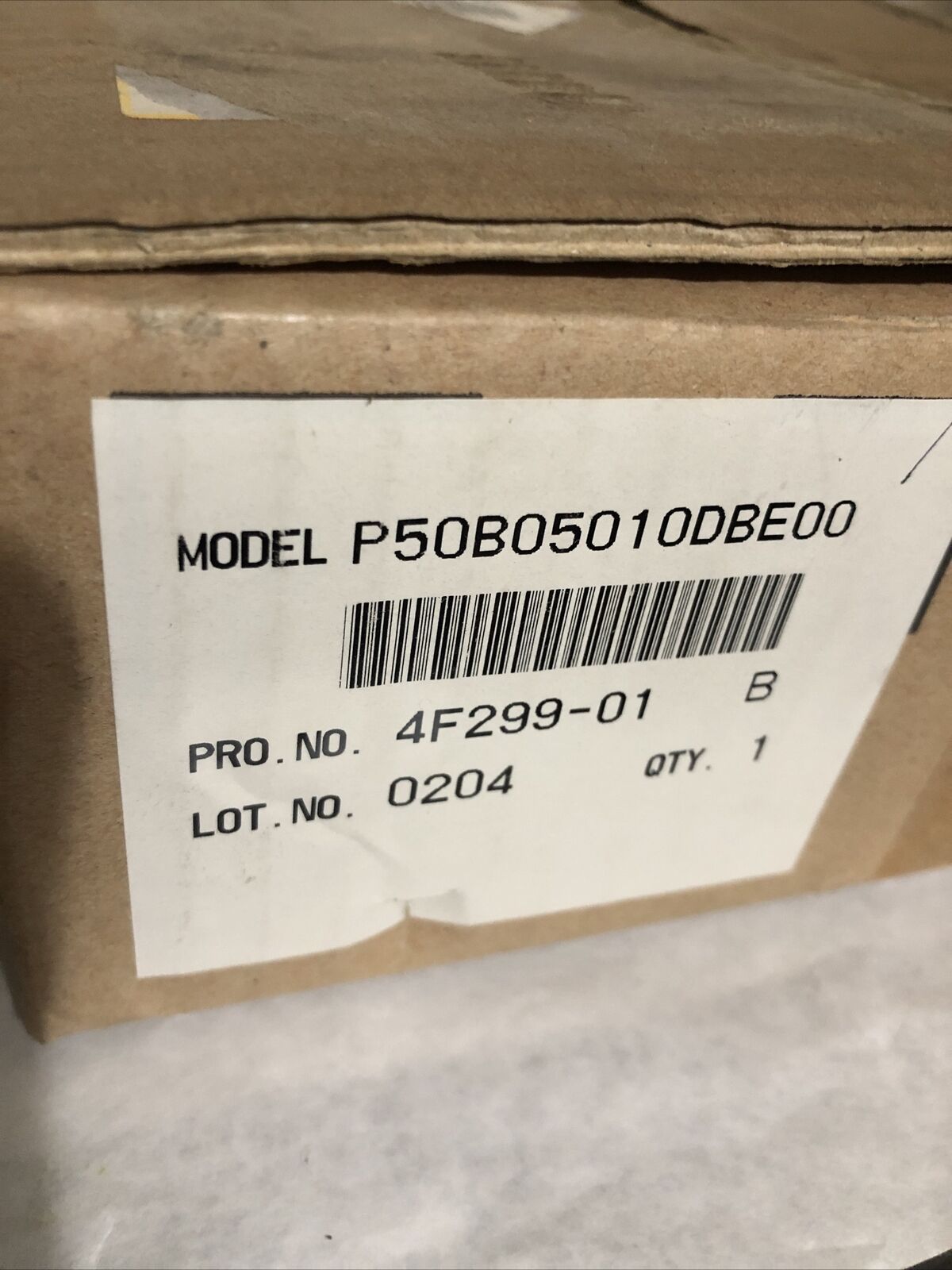 New Sanyo Denki P50b05010dbe00 Bl Super P5 Ac Servo Motor,100 W,200 V,1.1 A,Bq