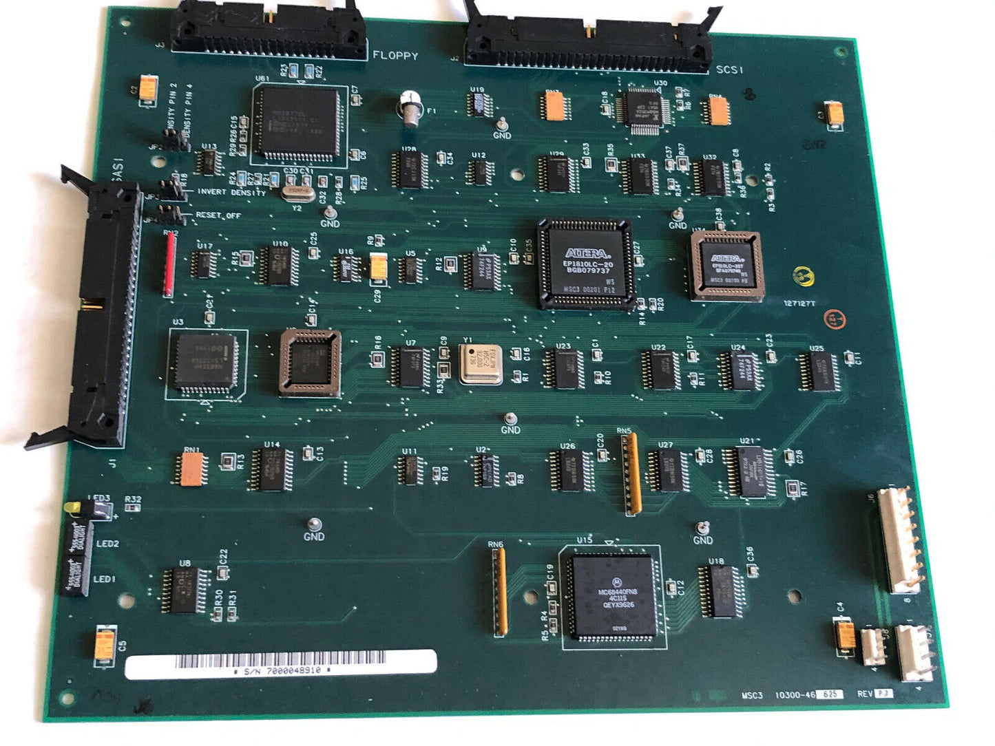 Adept Msc3 10300-46625 Cnc Mass Storage Controller 10300-46 625 Rev P7,Cf,Cd,Bo