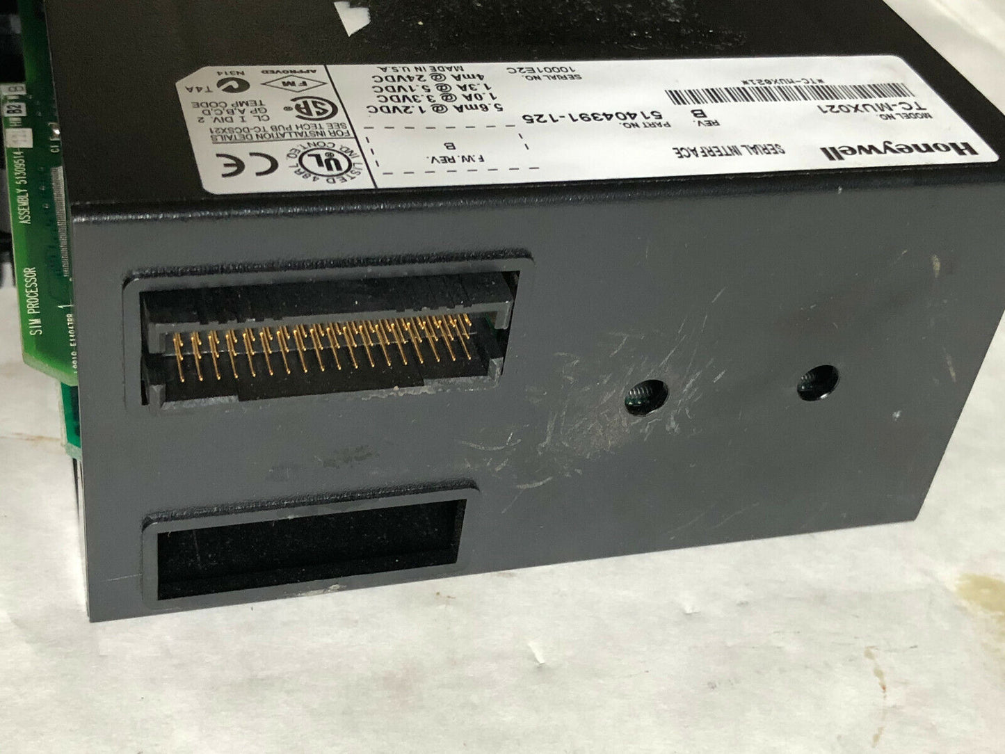 Honeywell Tc-Mux021 Serial Interface Module 51404391-125,51309283-400,Fk
