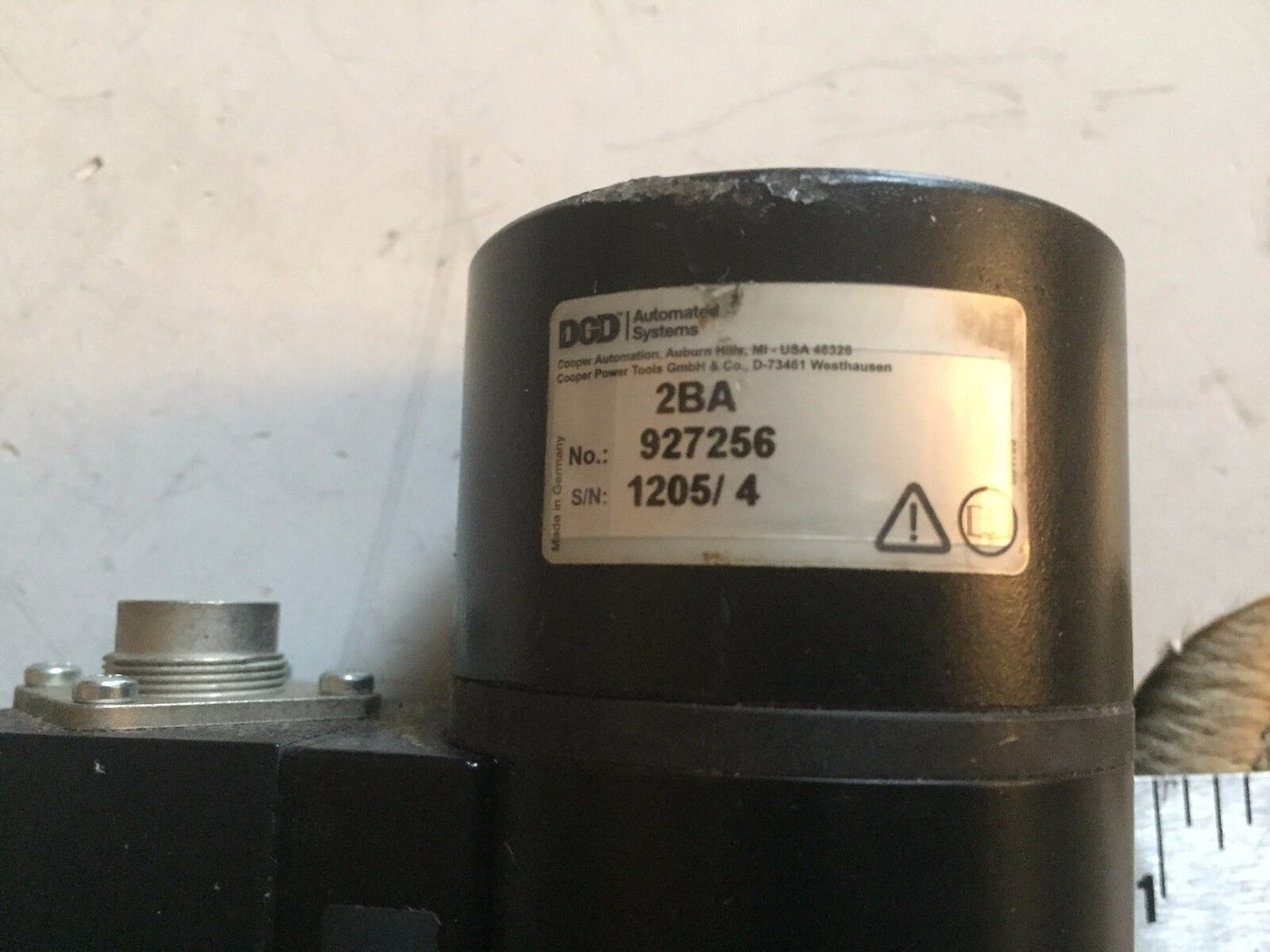 Dgd 927256 Servo Motor 927256 9108796,Dgd 2Ba Automation Systems,Ss