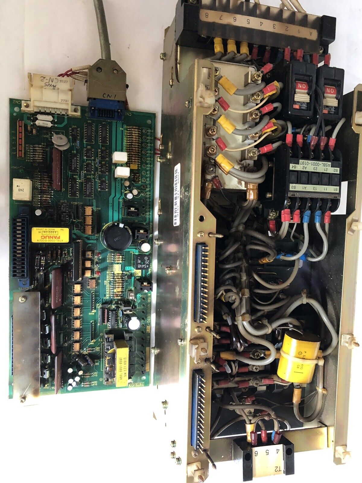 Fanuc A06b-6057-H005,A006b-6057-H005 Servo Amplifier A16b-1200-0670 /04A,Di