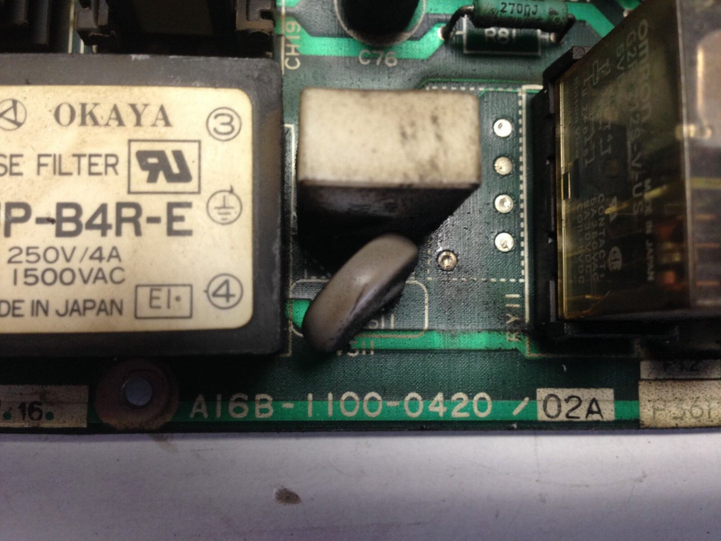 Fanuc A16b-1100-0420/02A Pc Controller Circuit Board Warranty,A320-1100-T422,Ej