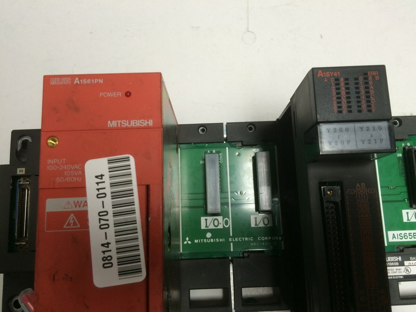 Mitsubishi A1s61pn Power Supply,A1s61pn, A1sy41, A1s65b,Bv