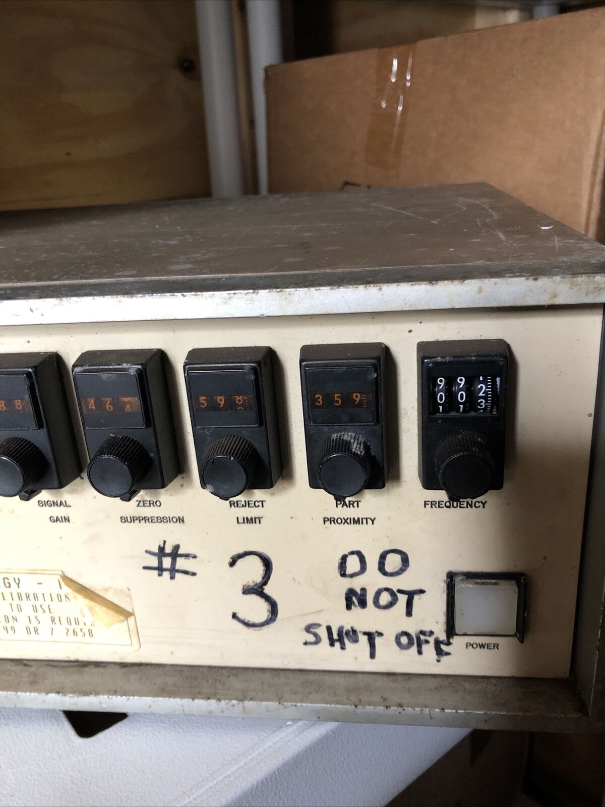 K.J. Law M900-V Verimet Signal Monitor, 120Vac, 60Hz Plc Controller,Fb