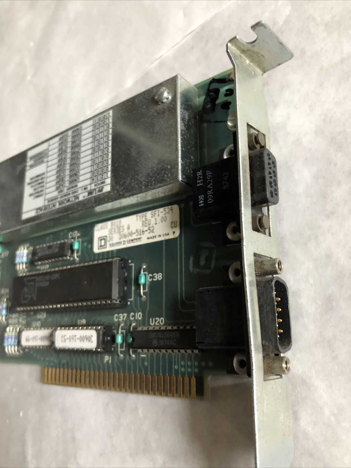 Square-D 30600-153 50,8010 Sfi-534 Sy/Max Class 8010 Type Ibm Interface,Ec