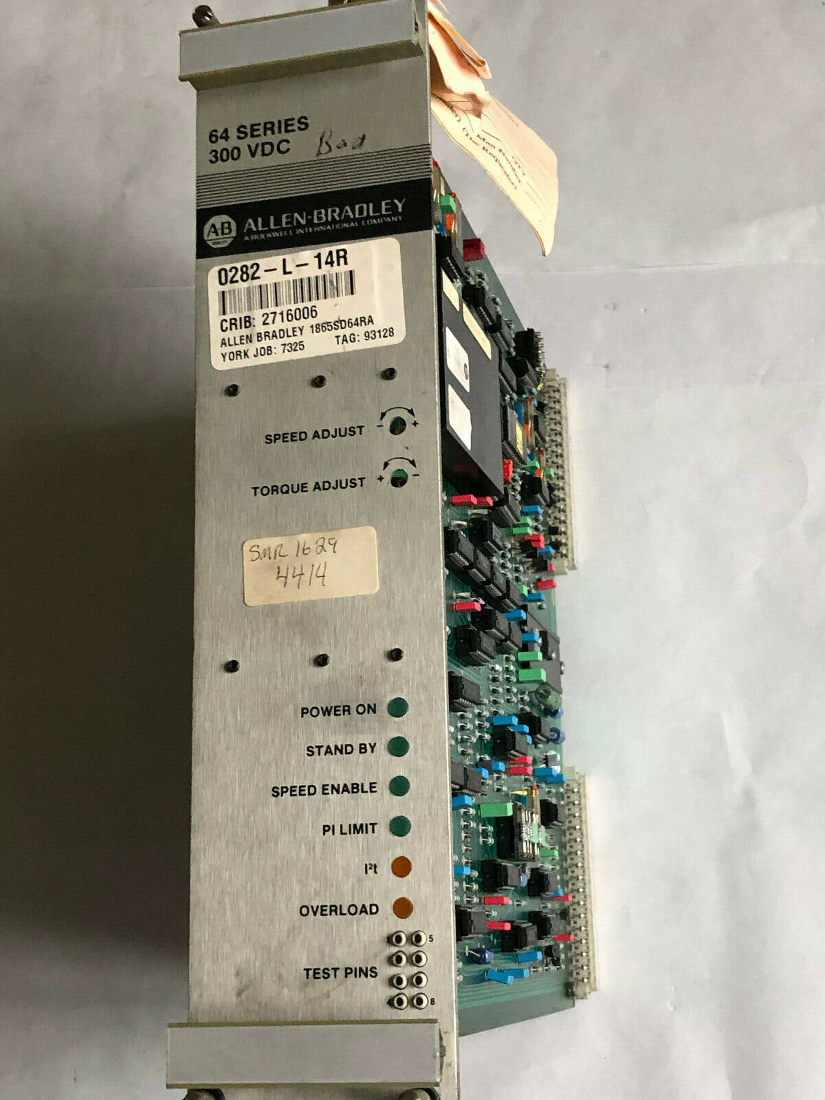 Allen Bradley 300 Vdc,26.36.015.11,300Vdc,1865Sd64ra Servo,26.36.16 M5,Cf