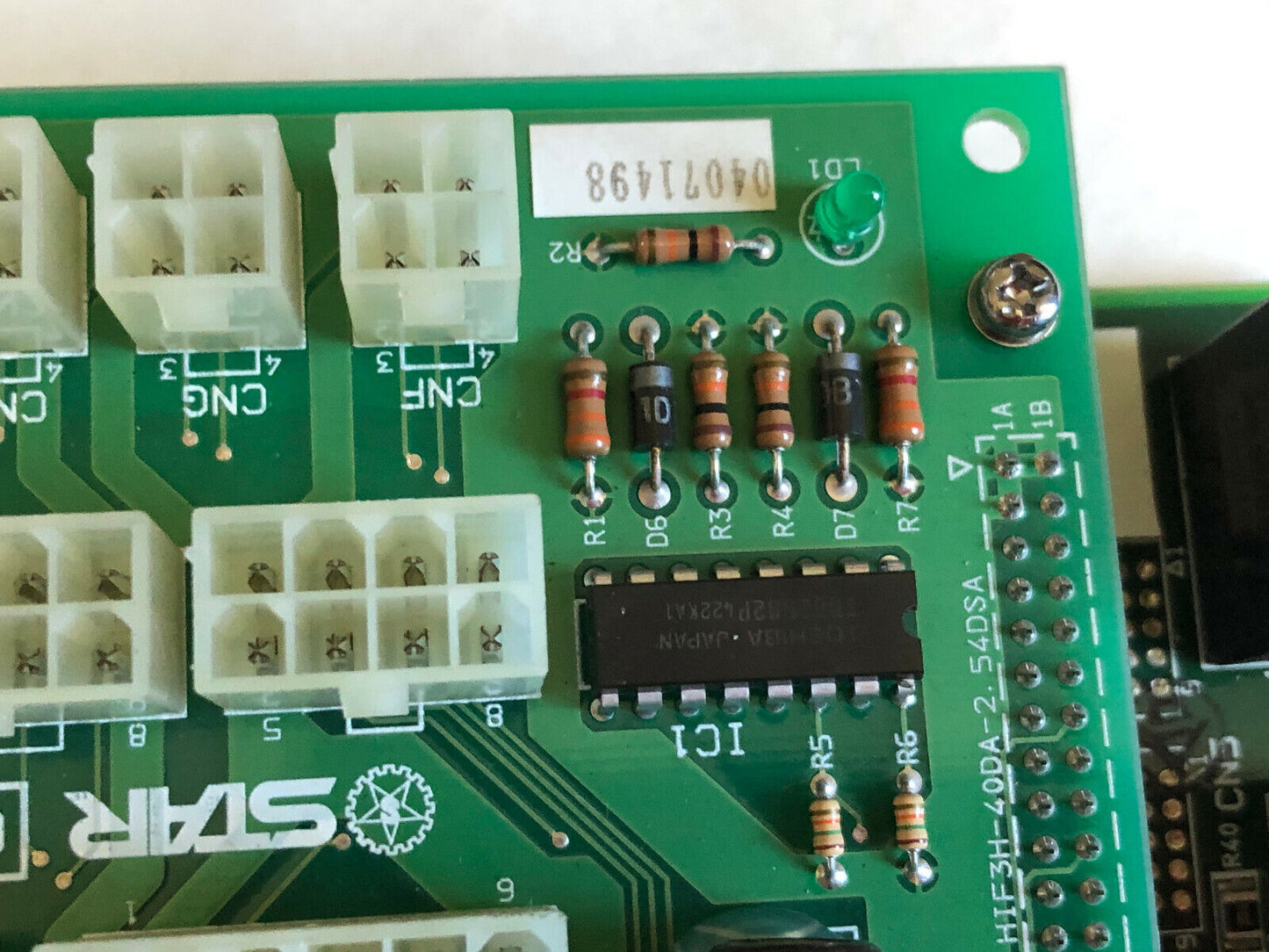 Star Otb470,0Tb470,102045-Con-Pr05b Pc Board Hif3h-40Pb-2.54Dsa,Fj