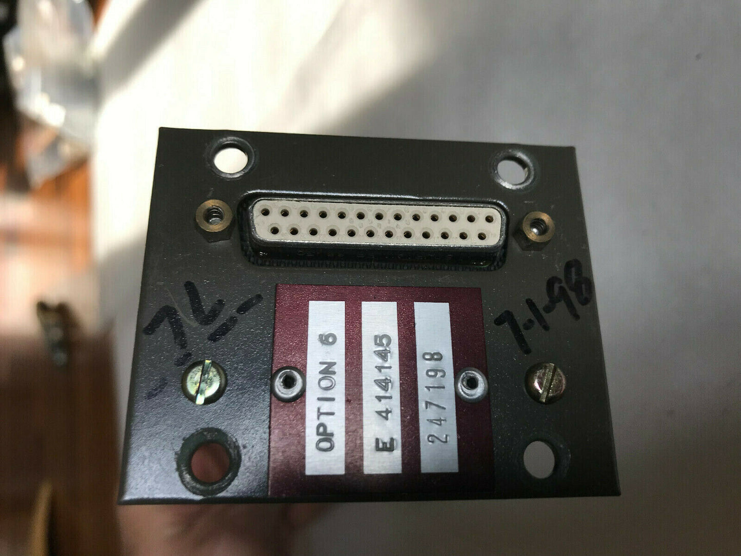 Etamic 2/4 E 430 706,Etamic Option 6,E 414145 Option Board,Etamic E 430 706,Sn