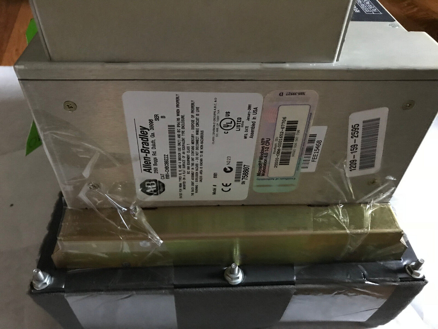 Allen-Bradley 6181-Chbcbbzzz Industrial Flat Panel Computer. 120Vac,Tf