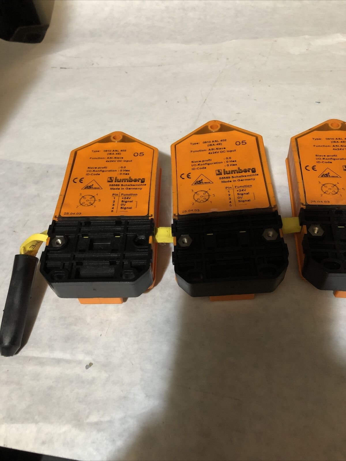 Lumberg 0910 Asl 402 As,Lumberg 0910 Asl 402 (Iba-4E) Interface Asi Slave,Br