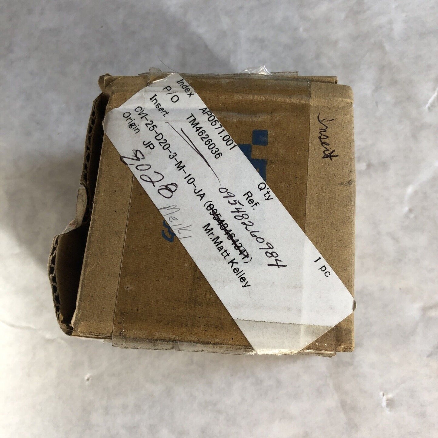 New Tokawa Cv1-25-D20-3-M-10-Ja Hydraulic Valve Insert,Ee