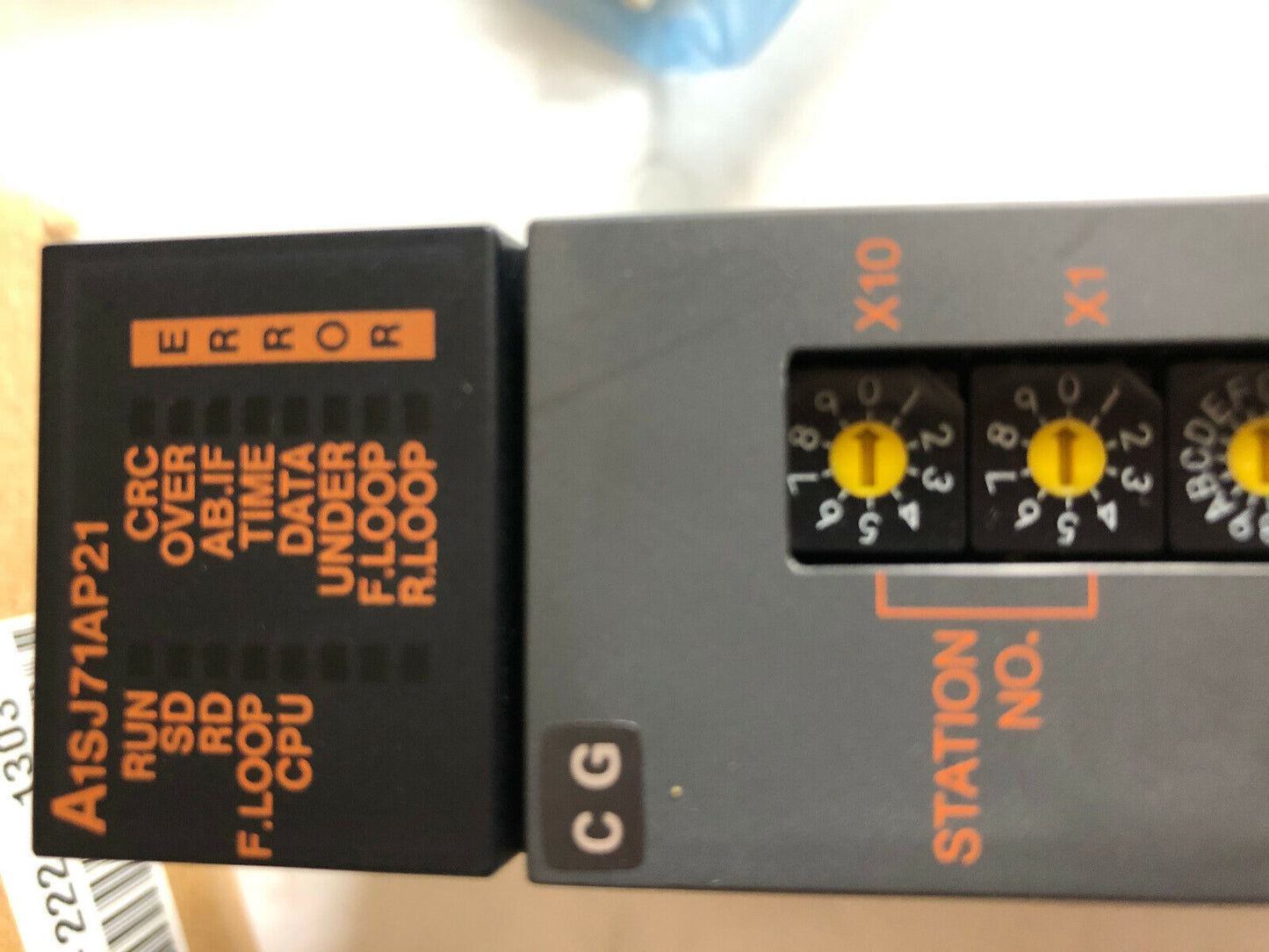 New Mitsubishi A1sj71ap21 Melsec Net Ii Plc Data Link, Net 2 Module,Cr