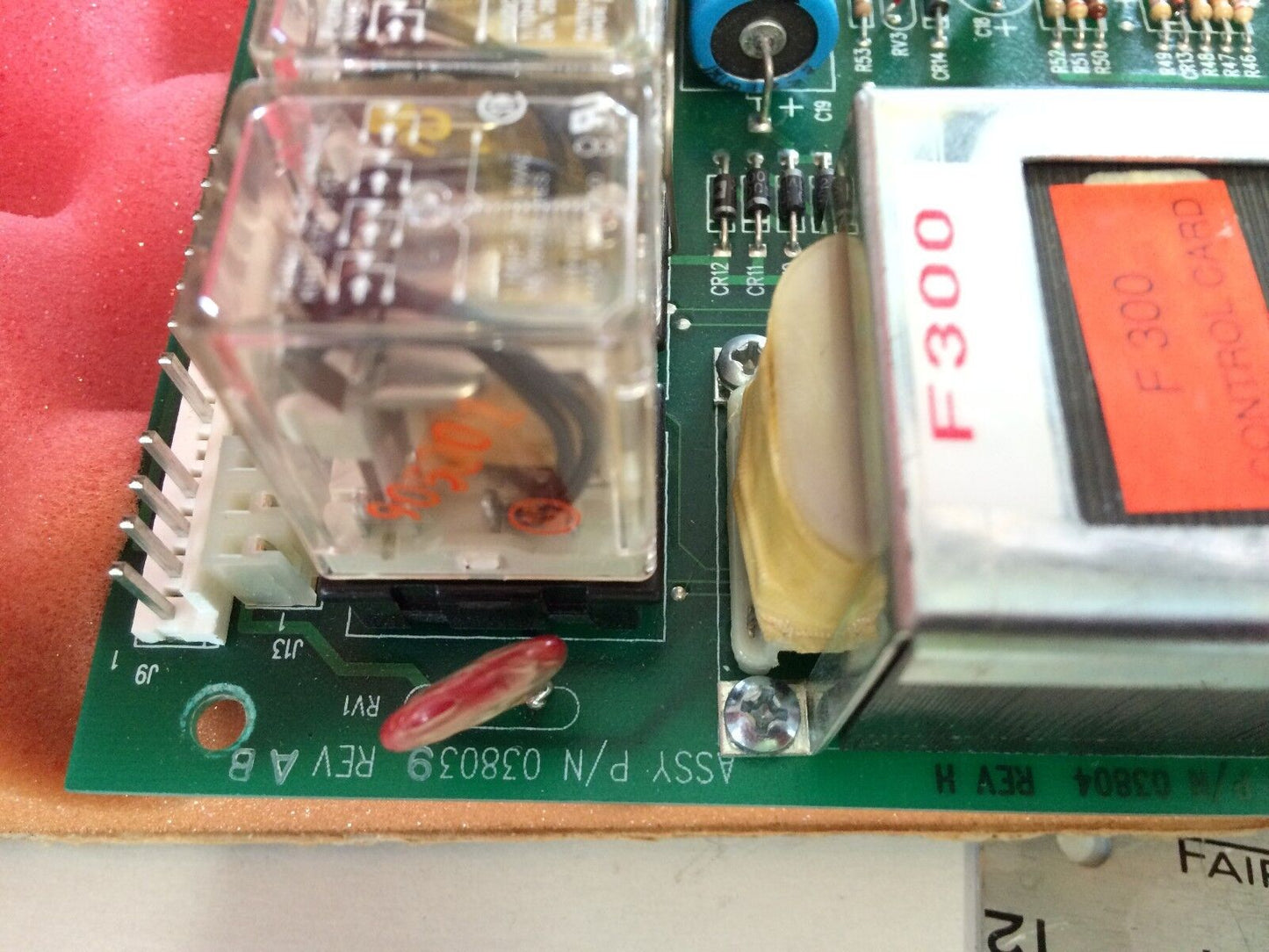 Fusion 038039 Rev Ab,Ac,Fusion Systems 03803, Autoroll P300 Control Card,Cw