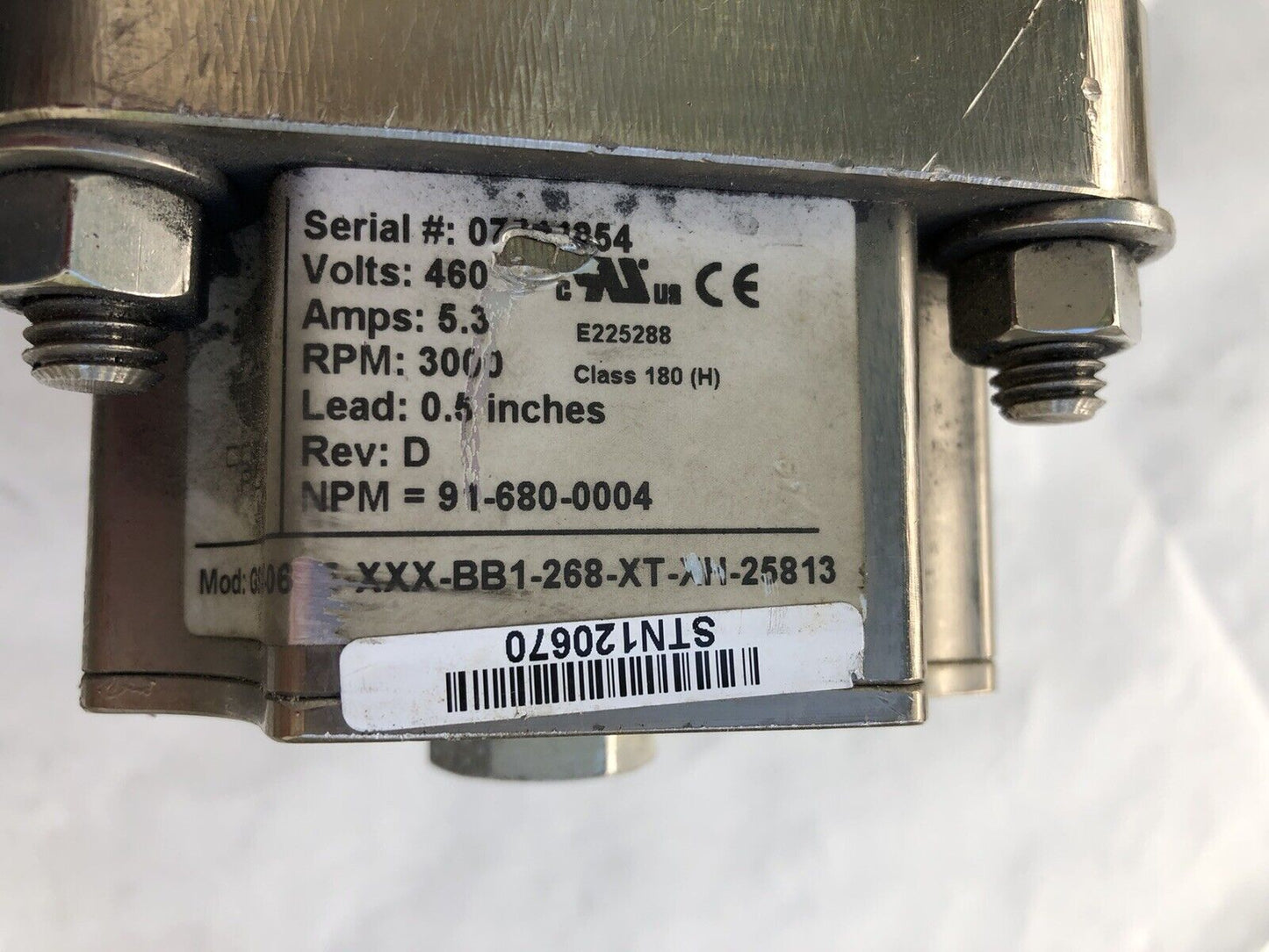 Comau-Pico Gsx40-0605-Xxx-Bb1-268-Xt-Xh-25813 Linear Servo Actuator,Tg