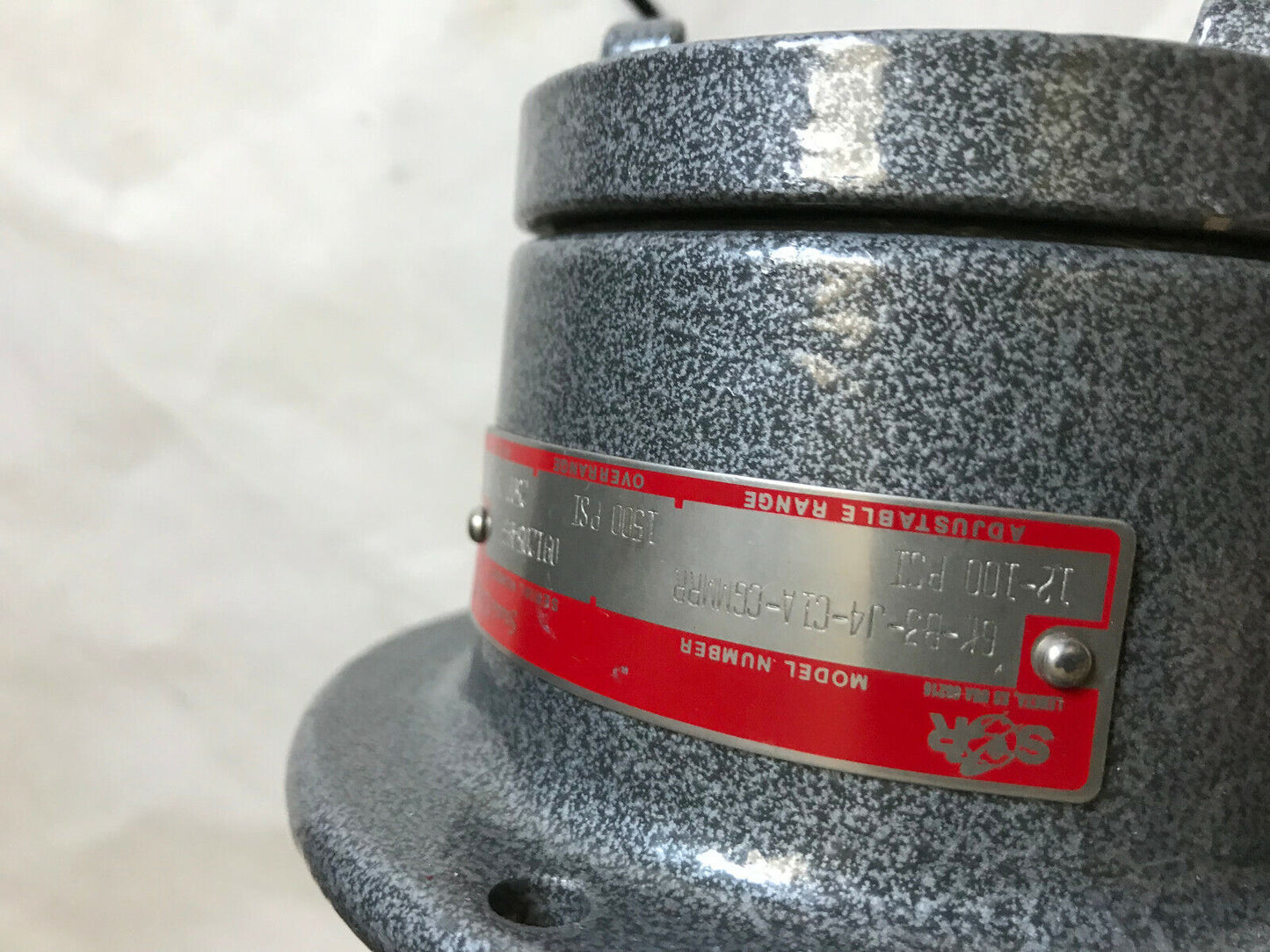 Sor S 757R,Static-O-Ring 6L-B3-J4-C1a-Cgmmrr 1/4" Npt Pressure/Vacuum Switch,Eu